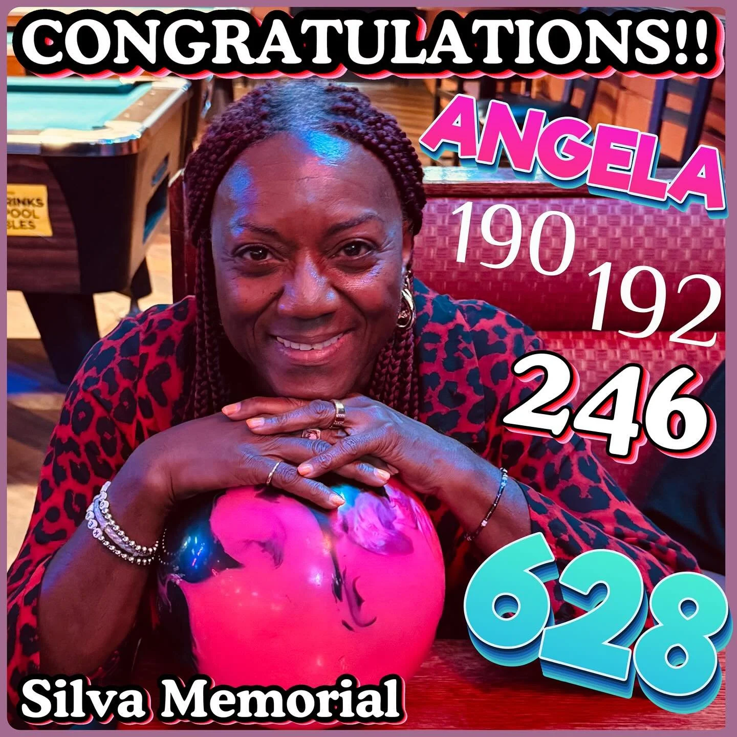 🚨AWESOME🚨BOWLING🚨ALERT🚨 ANGELA has an awesome game and great series!! #fridaysilvamemorial