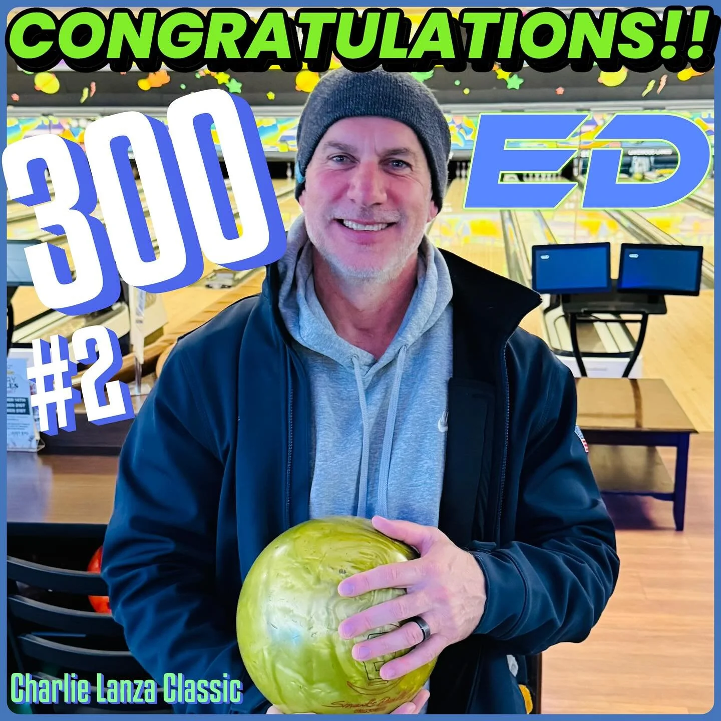 🚨PERFECT🚨GAME🚨ALERT🚨CONGRATULATIONS ED !! Rolling a perfect 300 like it was no big deal, No one even knew it happened!!! #cahrlielanzaclassic