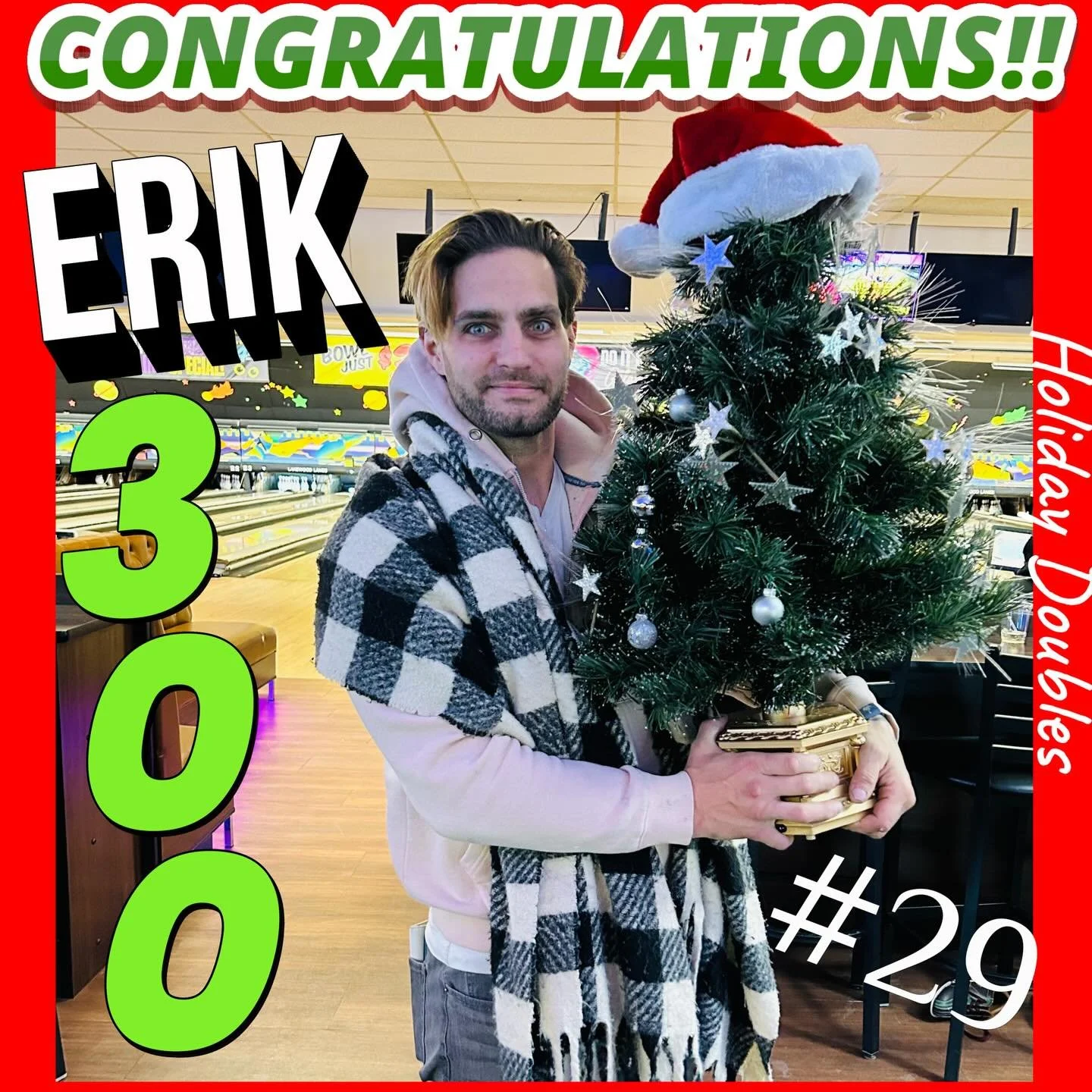🚨PERFECT🚨GAME🚨ALERT🚨CONGRATULATIONS ERIK ROLLING A PERFECT GAME #29 for you!!! #hodlidaydoubles Tournament!!!