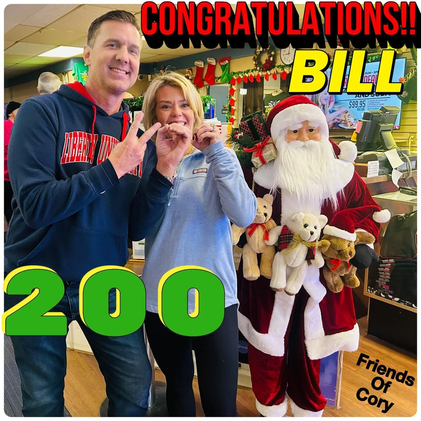 🚨HIGH🚨GAME🚨ALERT🚨 WE HAD A GREAT GAME FROM BILL 200 ON THE DOT!! #friendsofcoey