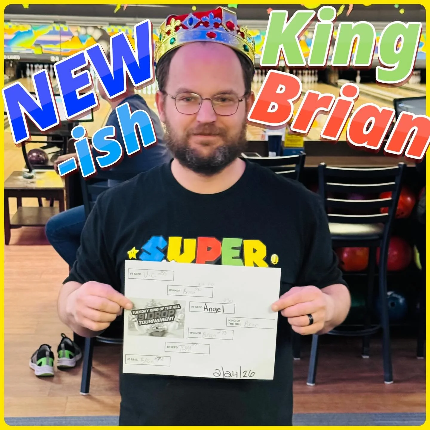 🚨and your NEW-ish KING IS BRIAN !! He missed his crown!!! 🚨 SO HE CAME BACK FOR IT !!! 👑 #kingofthehill