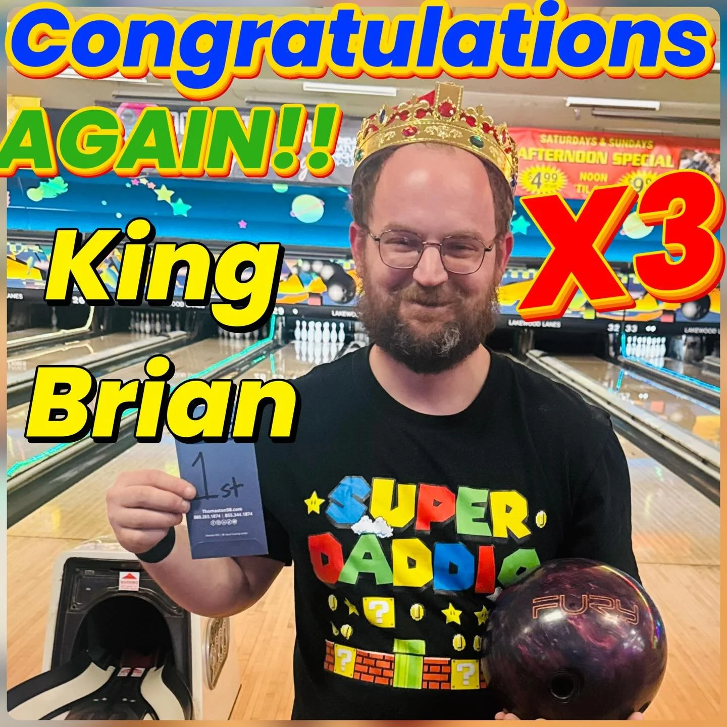 🚨WINNER🚨WINNER🚨 AND YOUR 3X king of the hill WINNER  1 week by default ❄️ isssssss&hellip;&hellip; 👑KING BRIAN #kingofthehill9drop