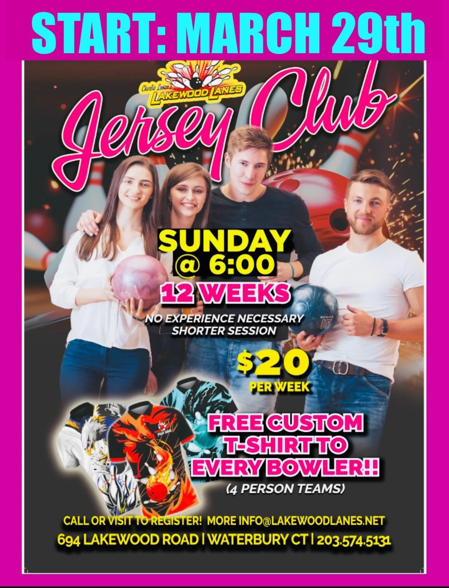 💥ONE WEEK 💥FROM TODAY💥. Call now get a team together !!!