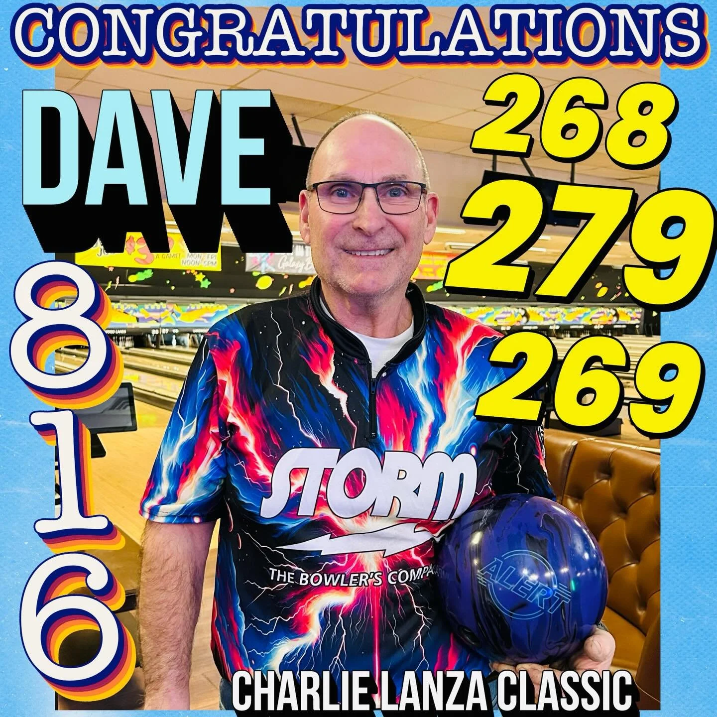 🚨AWESOME🚨BOWLING🚨ALERT🚨. THIS GUYS BACK!! 2 weeks ago was HIS 300!!! THIS WEEKS 816 series without a 300!!! 268-279-269 !!!! #charlielanzaclassic