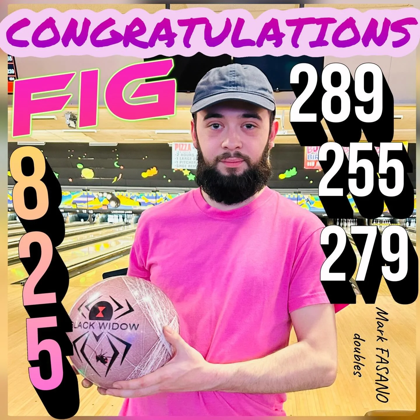 🚨AWESOME🚨BOWLING🚨ALERT🚨THIS MORNING BRIGHT AND EARLY ! FIG CANE IN HOT 🔥🔥🔥#markfasanodoubles