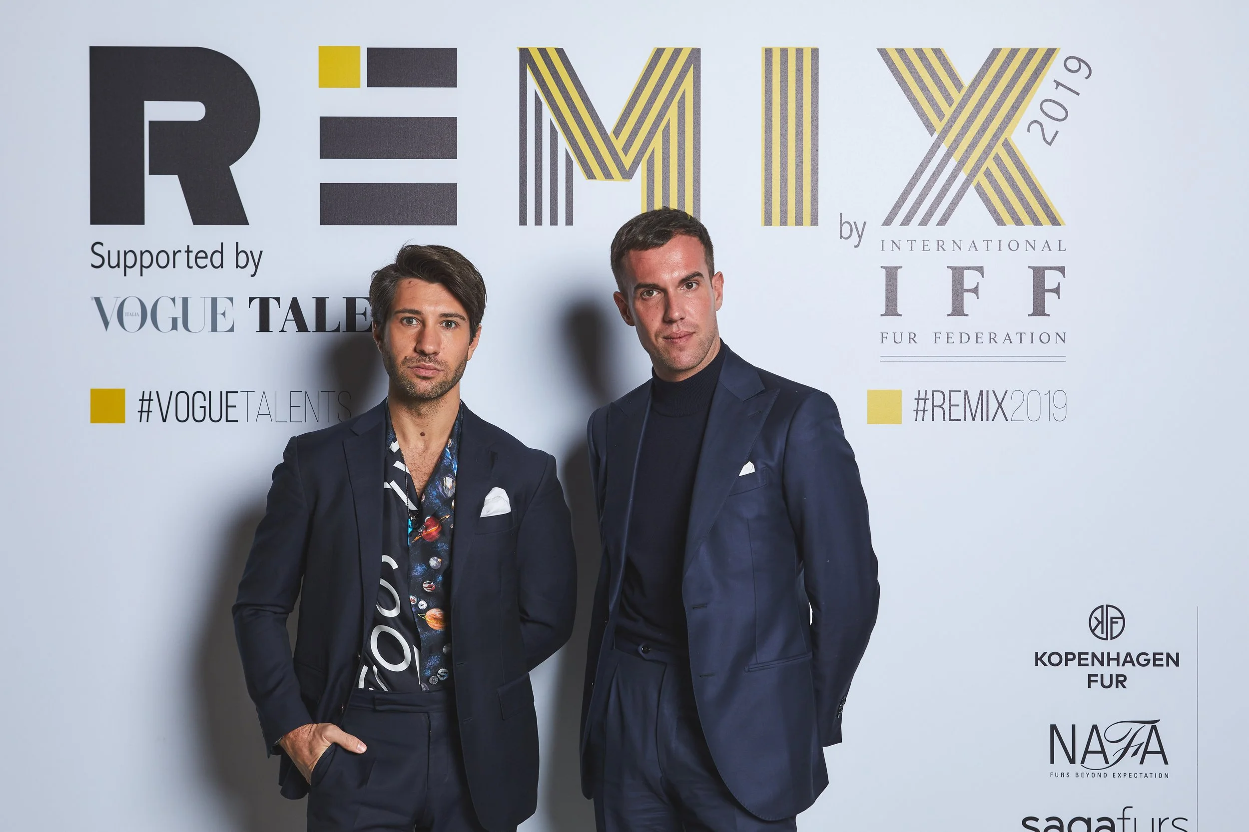 Male models Filippo Cirulli (right) and Filippo Firora (left) 1.jpg