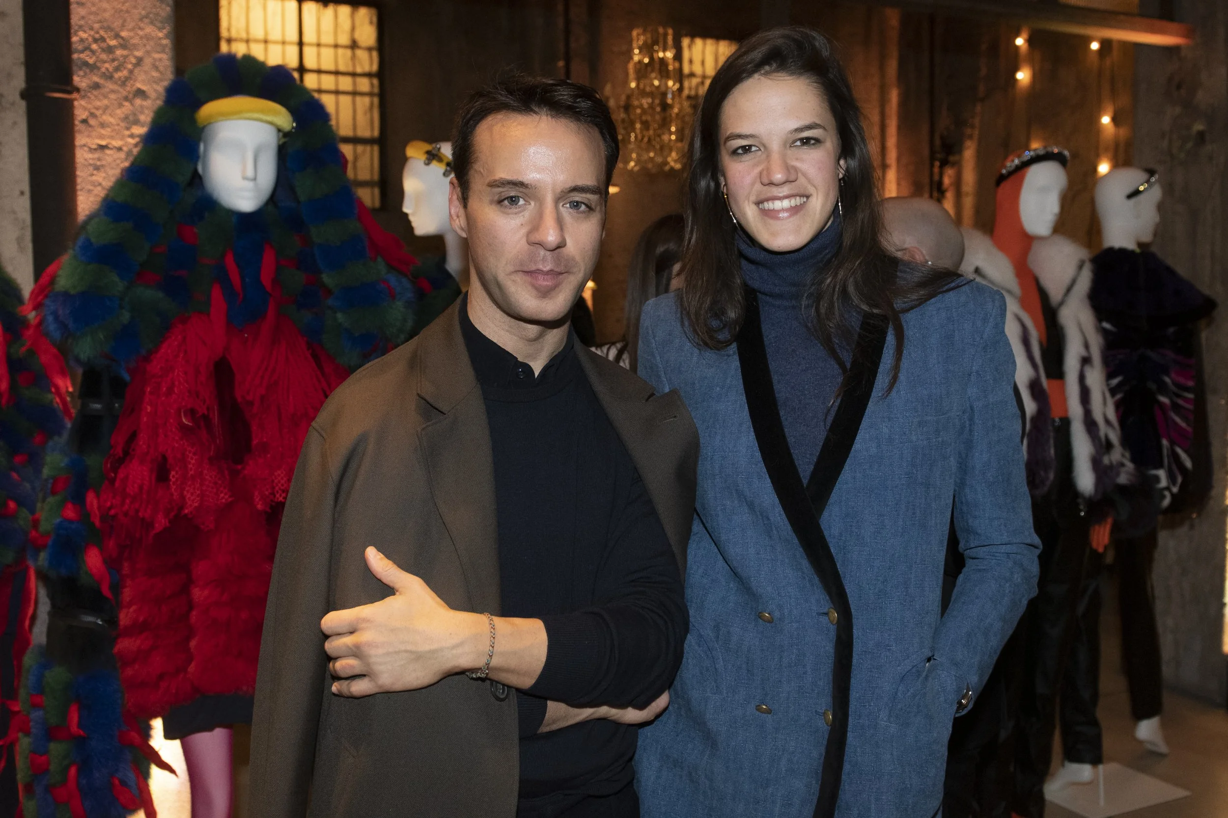 Fashion Designer and REMIX judge Gabriele Colangelo and Associate Market Editor of Vogue Italia Francesca Ragazzi.jpg