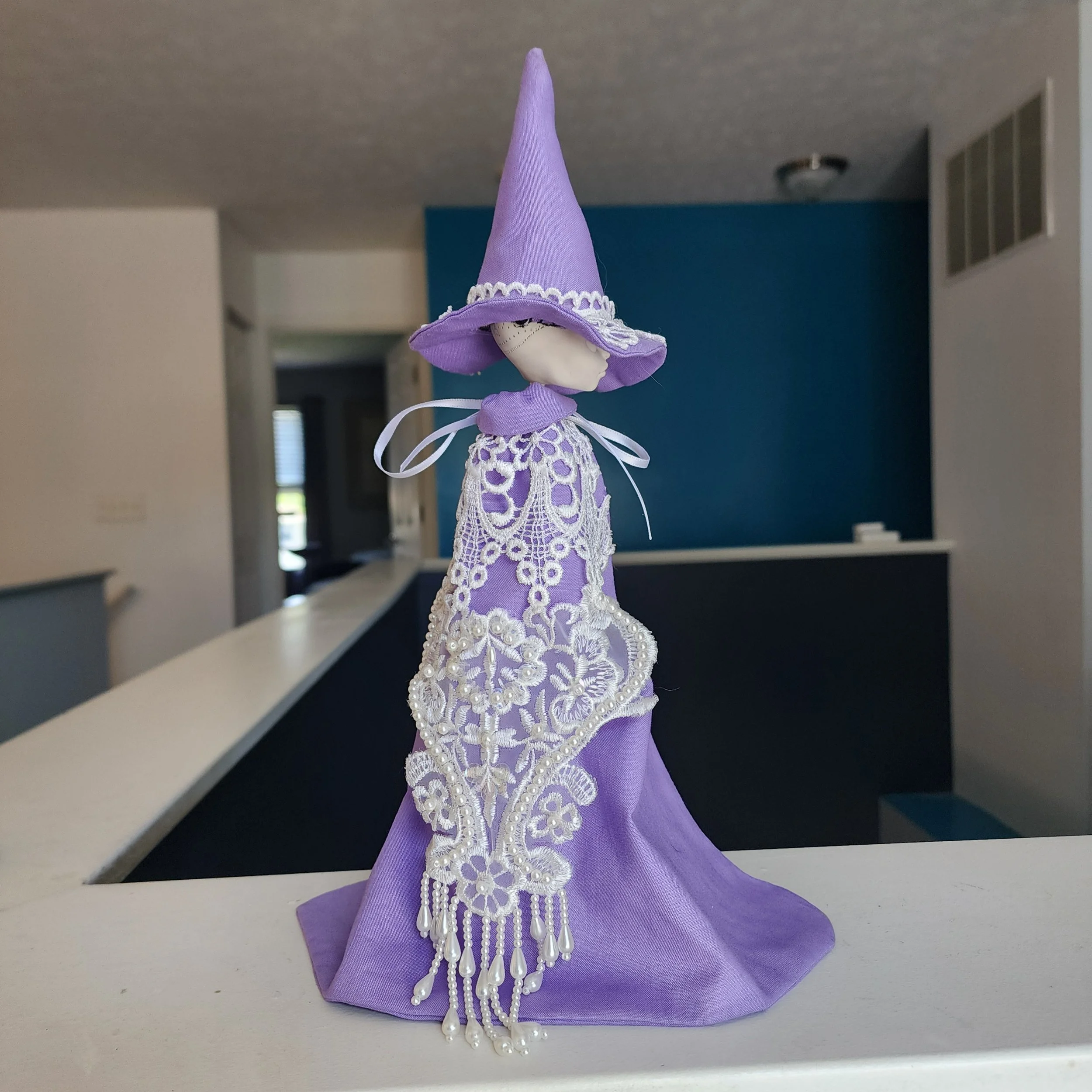 Lavender Lace Witch Set
