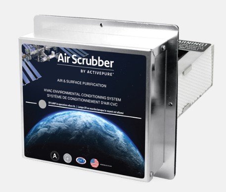 Aerus air scrubber that purifies the air in your house when installed in your HVAC system