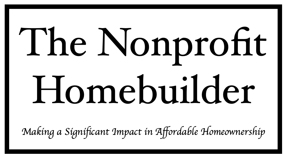 The Nonprofit Homebuilder