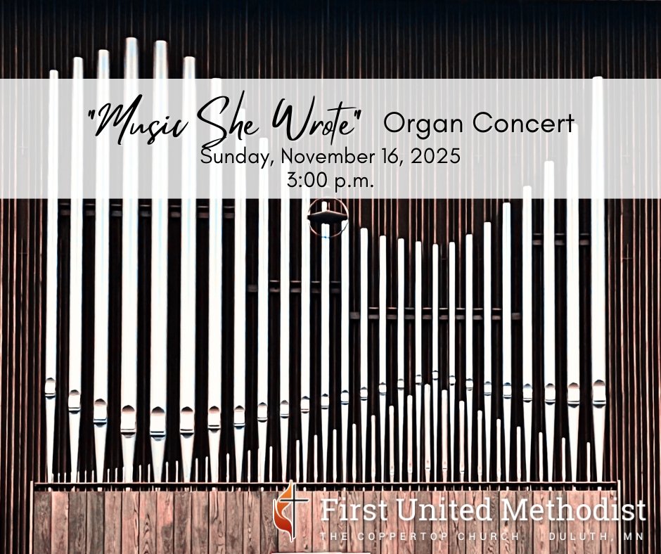 "Music She Wrote" Organ Concert - Music by Women Composers