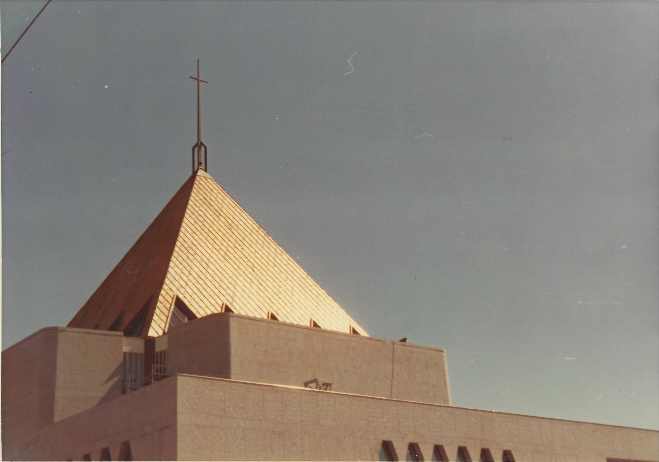 FUMC - Copper Roof Done Cross Attached - 1966
