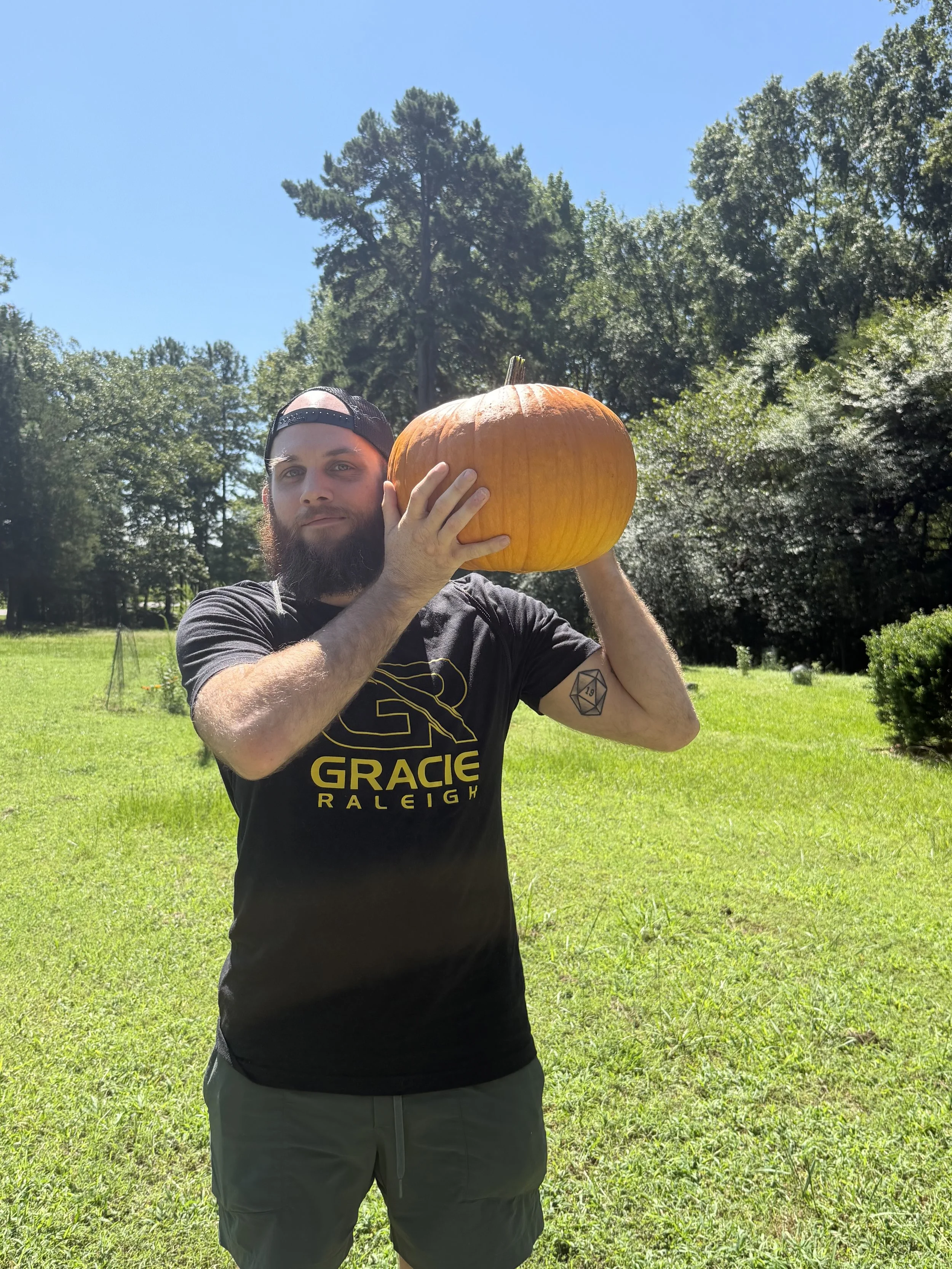 Growing Pumpkins in Stem, NC (Zone 8a)
