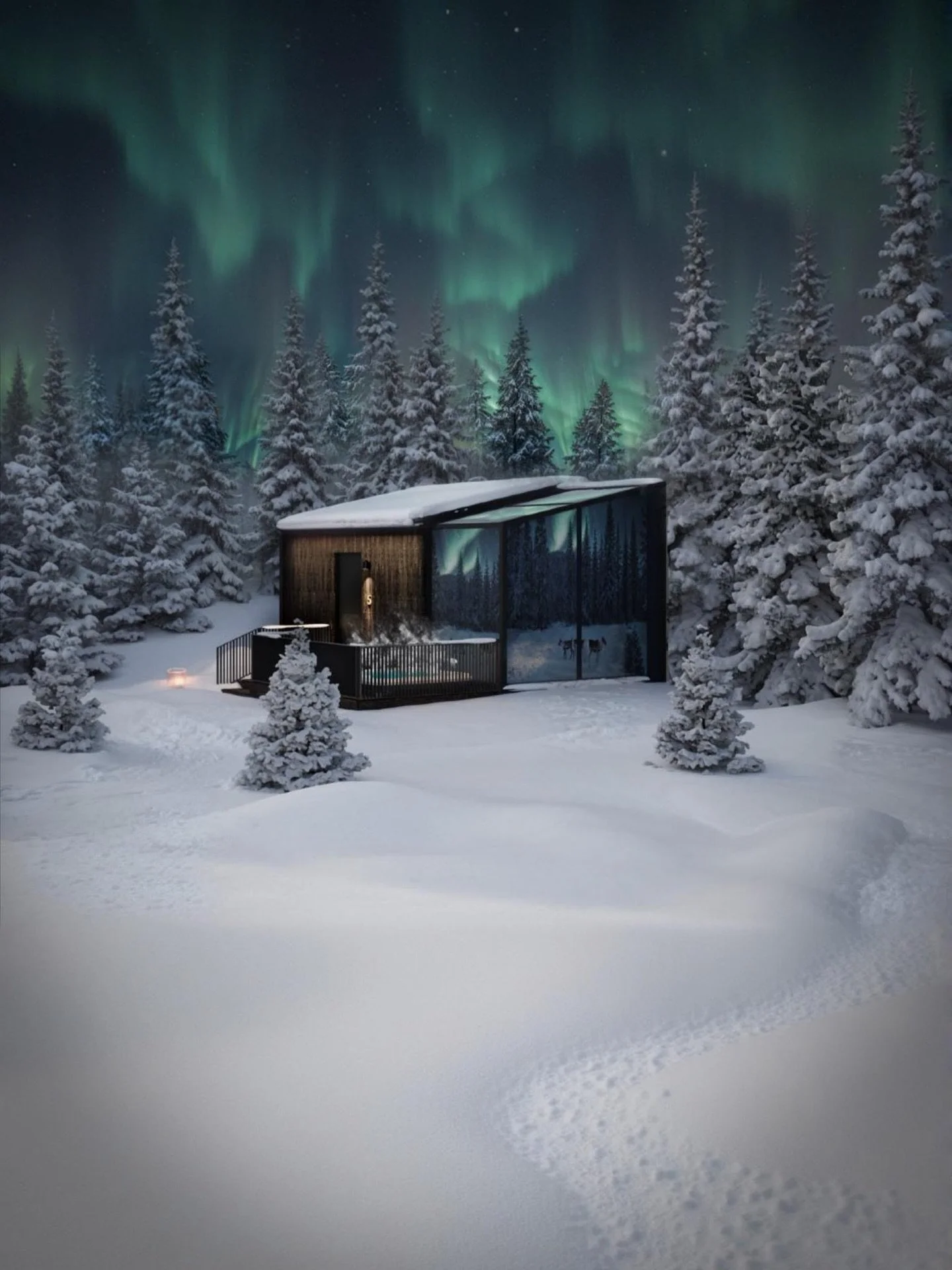 In only 1 month from now @haloigloos will open its doors for our first guests! We can’t wait to host you in our brand new glass igloos under the Northern Lights. We are currently finning our last constructions. Soon plenty of snow will arrive t
