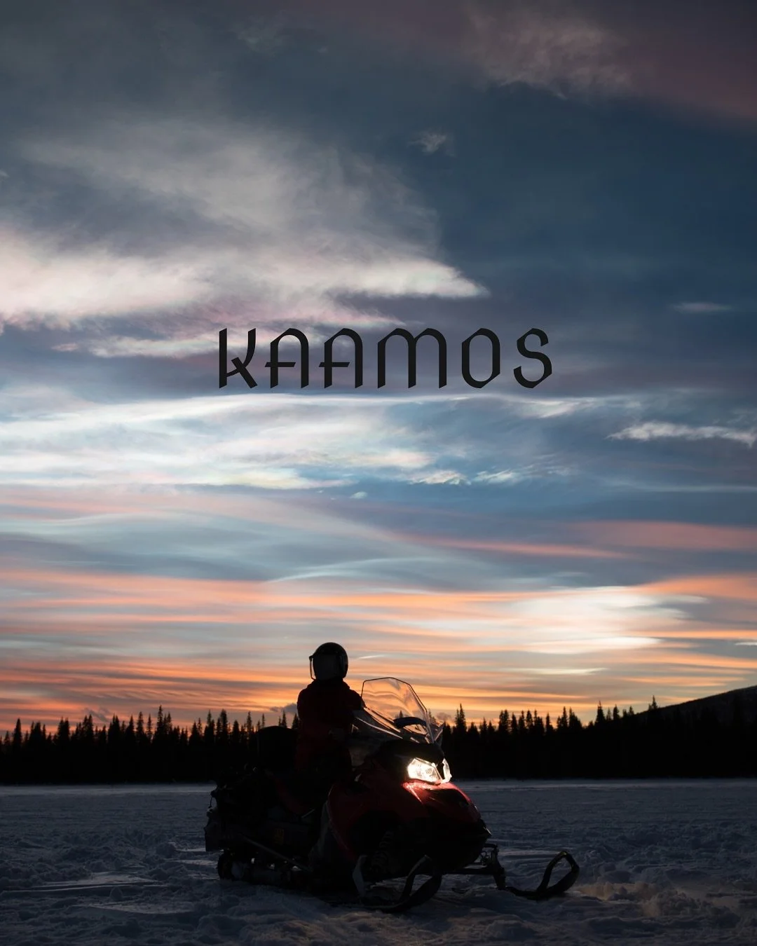 Kaamos is the Finnish word for polar night, the period during winter when the sun does not rise above the horizon. It occurs north of the Arctic Circle and south of the Antarctic Circle. During this time, the light is often a dusky, atmospheric glow,