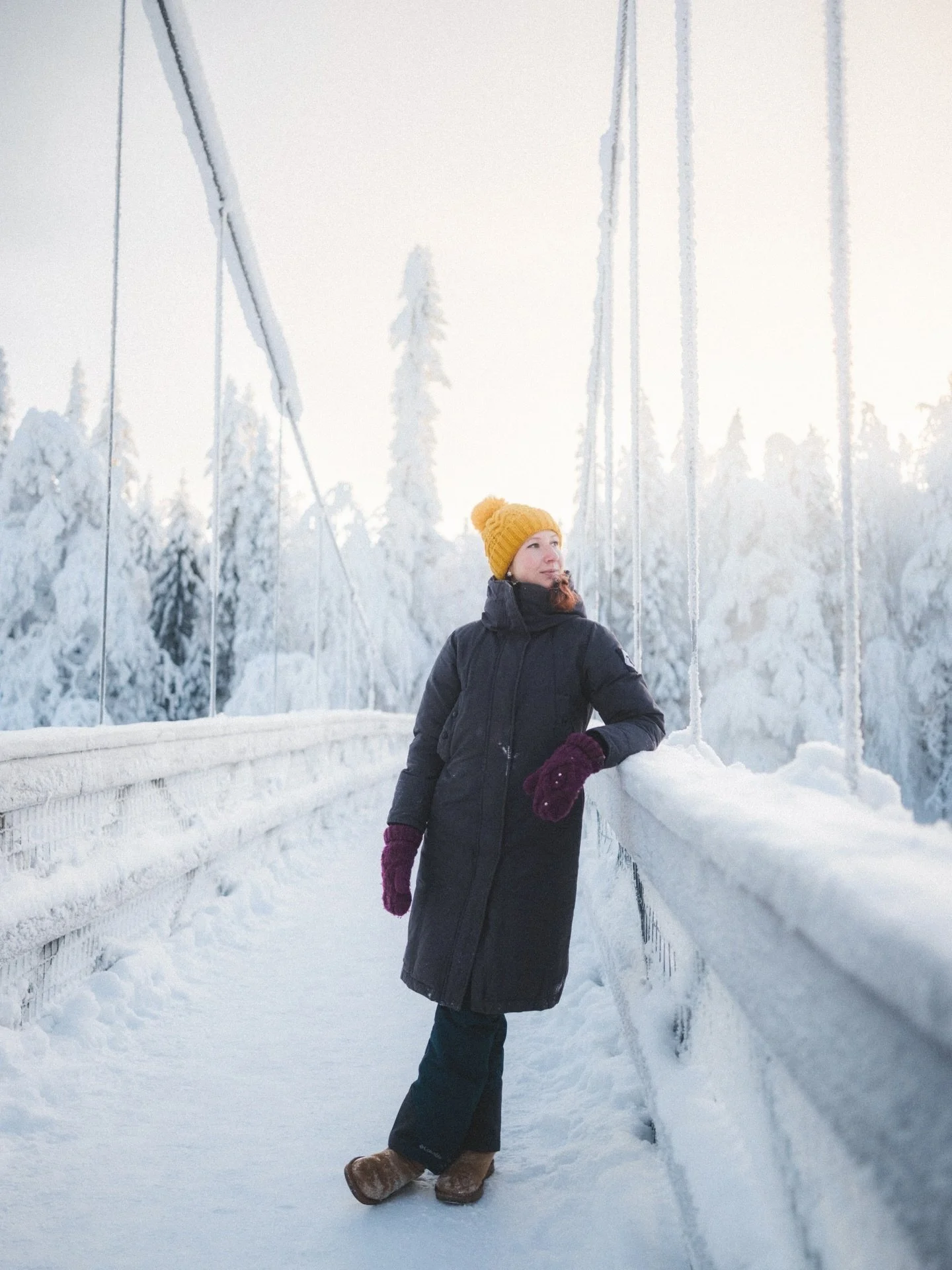 Do you know what is the best part about your stay at @haloigloos ? This beautiful feeling of connection with pure arctic nature. 🇫🇮☃️🌲Whether you&rsquo;re looking for peaceful moments or playful ones, you will find plenty to do just steps from you