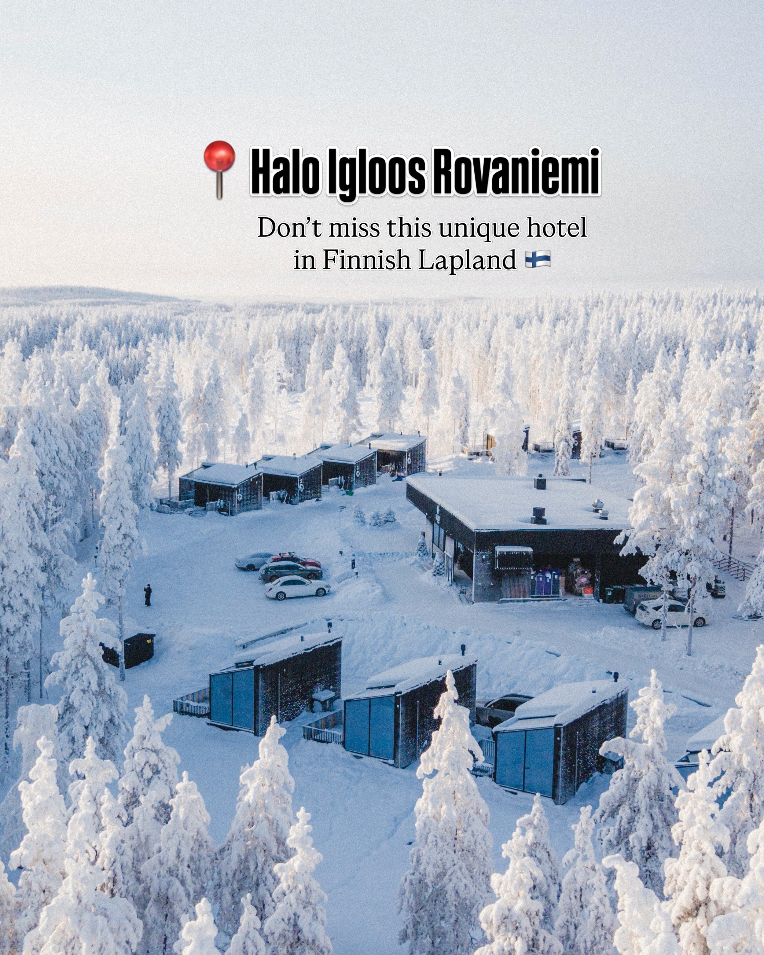Your next winter trip to Finnish Lapland can look like this if you book one of our cozy igloos at @haloigloos 🇫🇮☃️

Tucked away in the stillness of the Arctic wilderness, our private glass igloos offer an unforgettable blend of comfort, seclusion, 