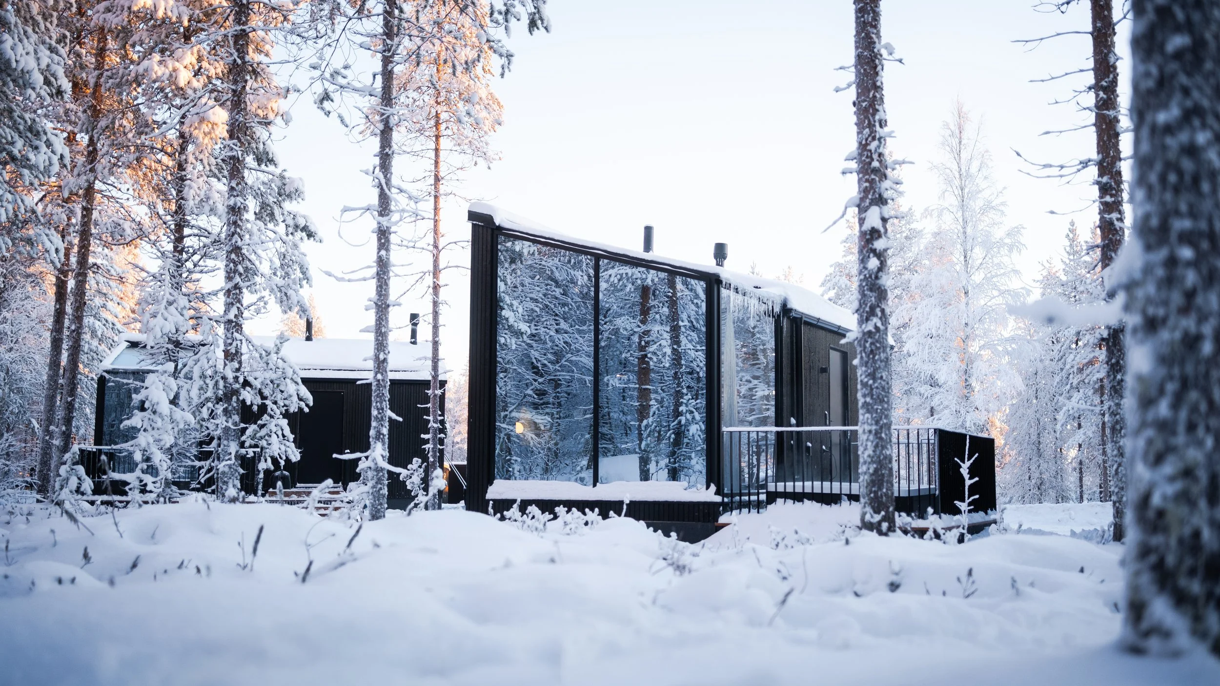premium glass igloo rovaniemi lapland halo igloos