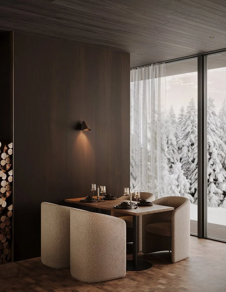Private area in Halo Igloos Lounge