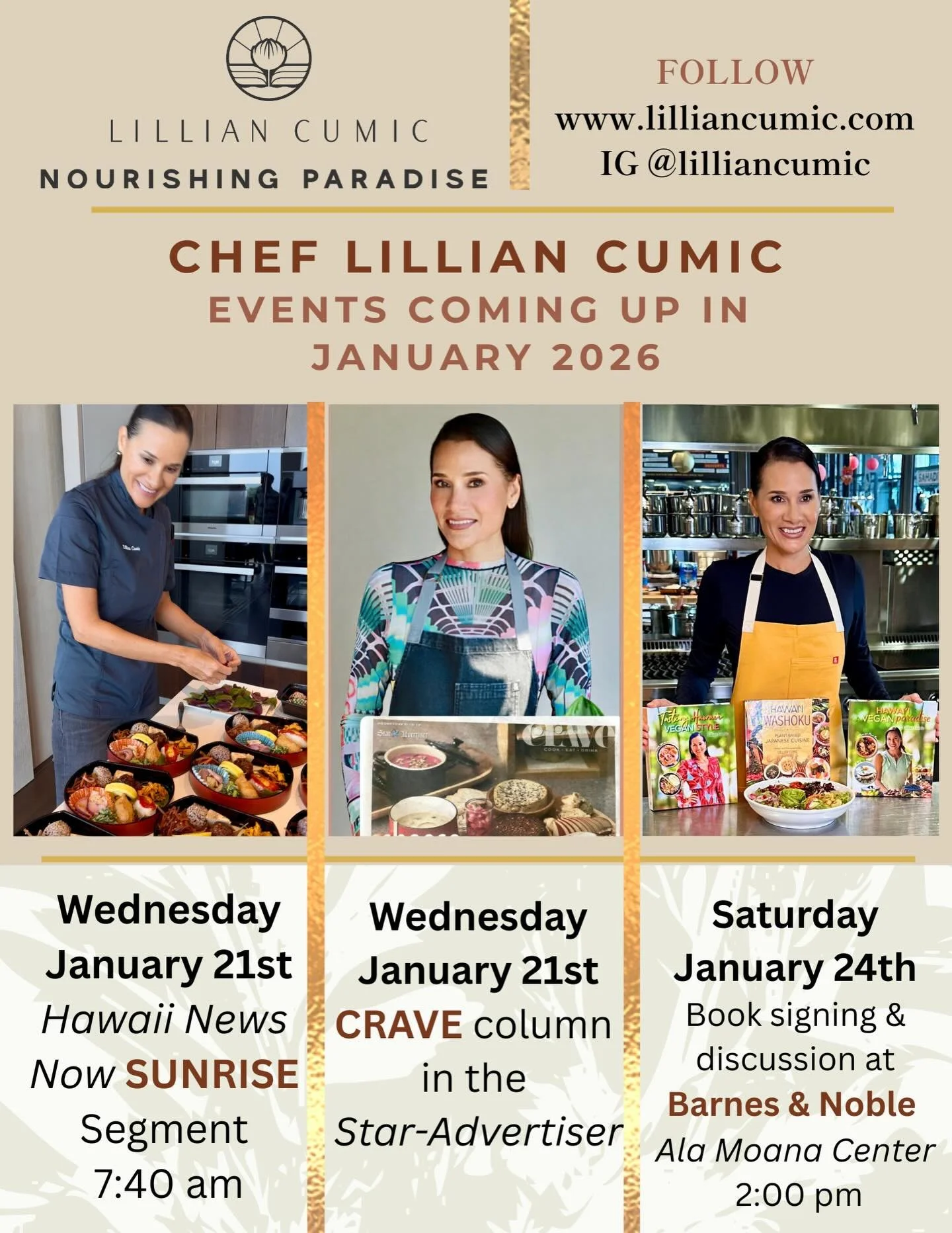 Happy 2026!

I&rsquo;m excited to share some upcoming events and hope to see you in person at Barnes &amp; Noble for a book discussion &amp; signing &ndash; Jan 24, from 2:00 p.m. Save the date and share with friends! Your support would mean so much!