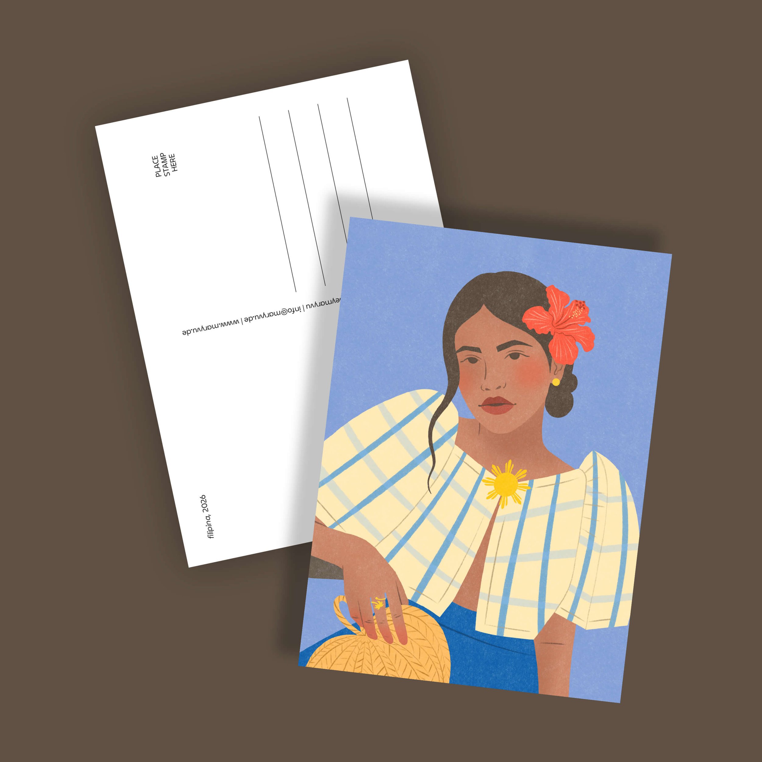 Postcard Filipina