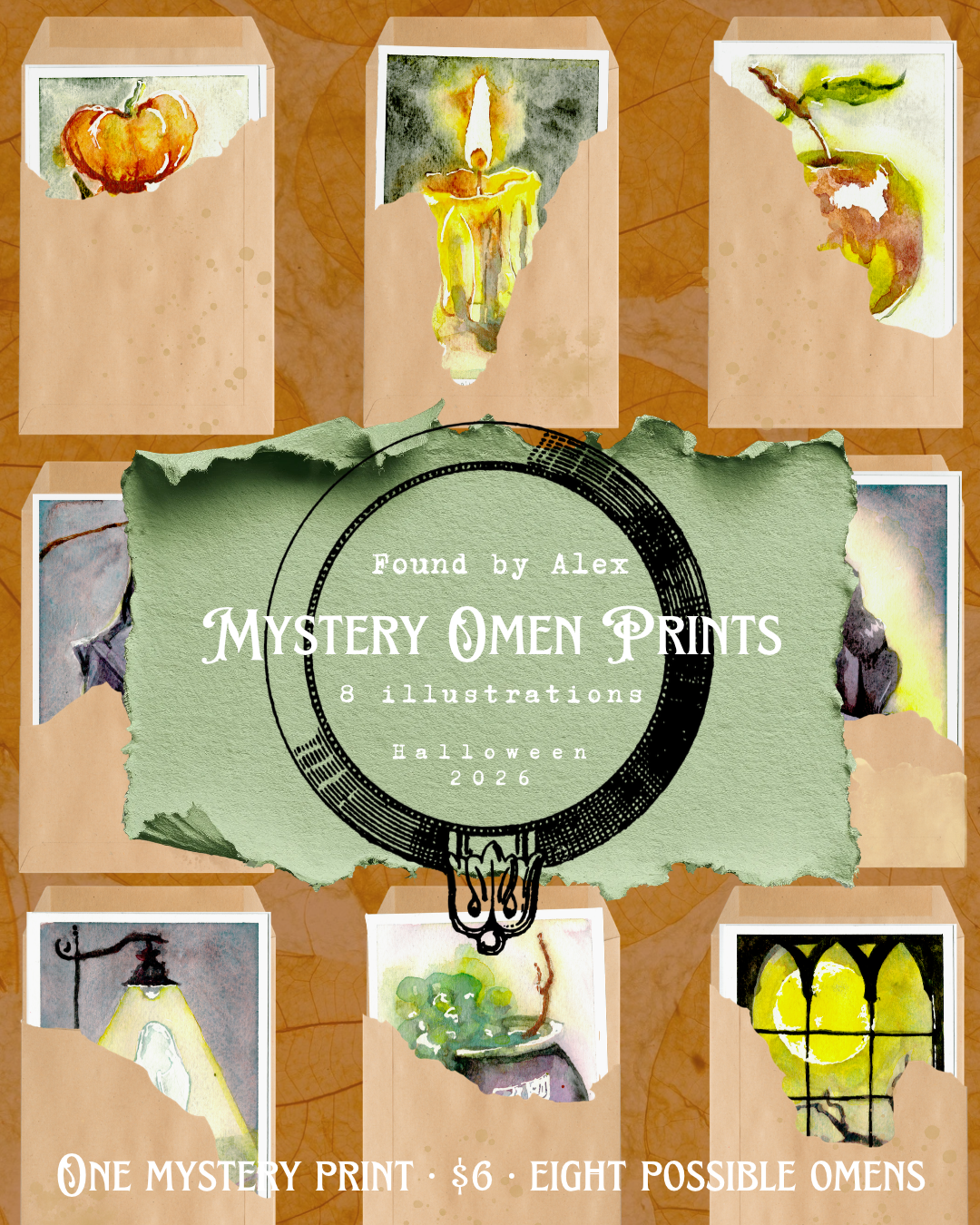 Halloween Omen Prints