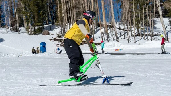 Sunrise Park Resort ski bike experience