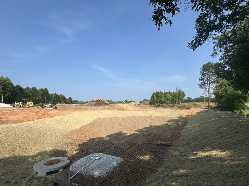Site work in progress