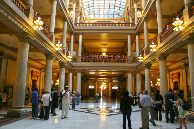 Photo of the lobby area at the 2012 Neighborhoods USA Conference hosted by INRC