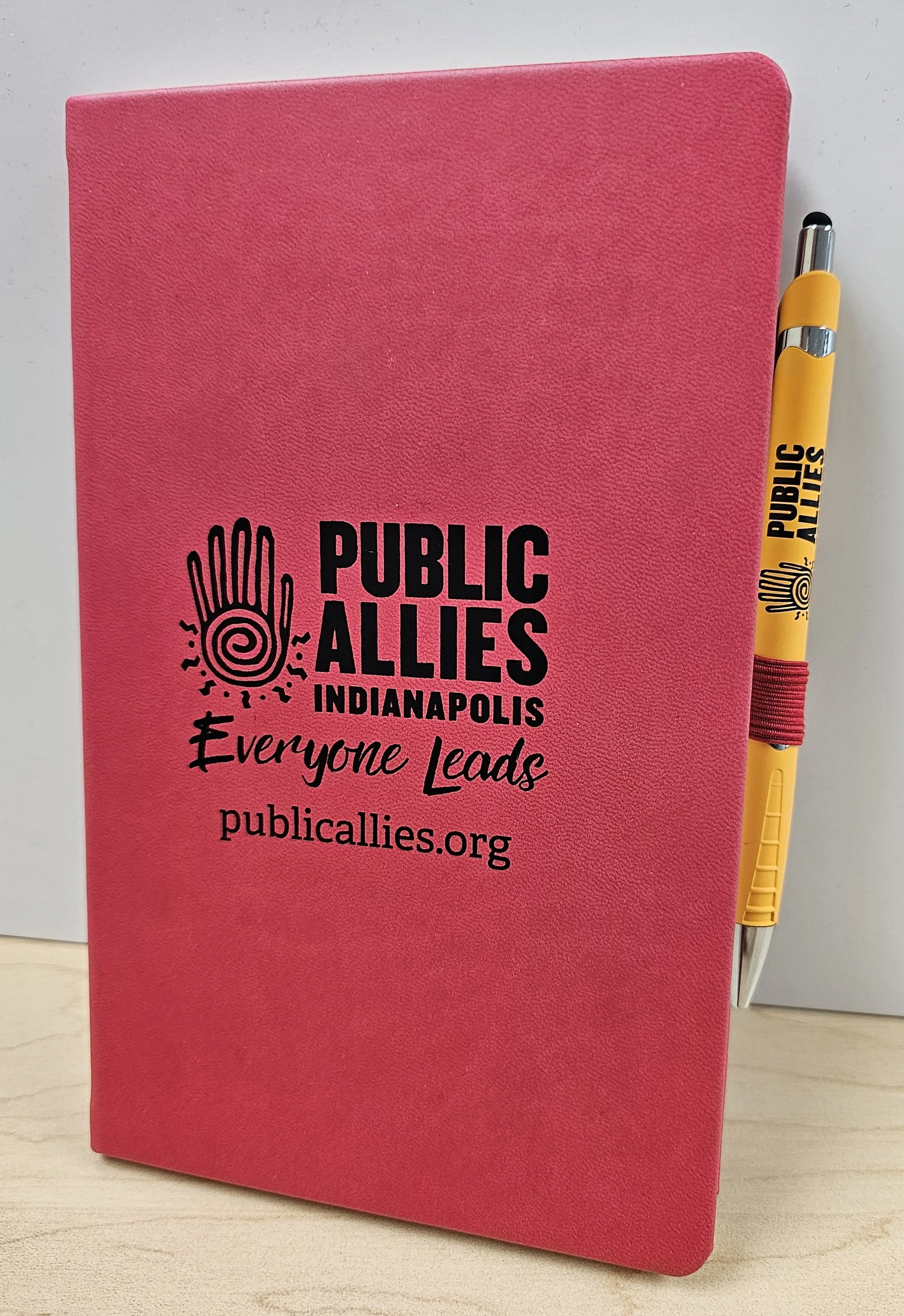 Public Allies Indianapolis Lined Notebook + Pen