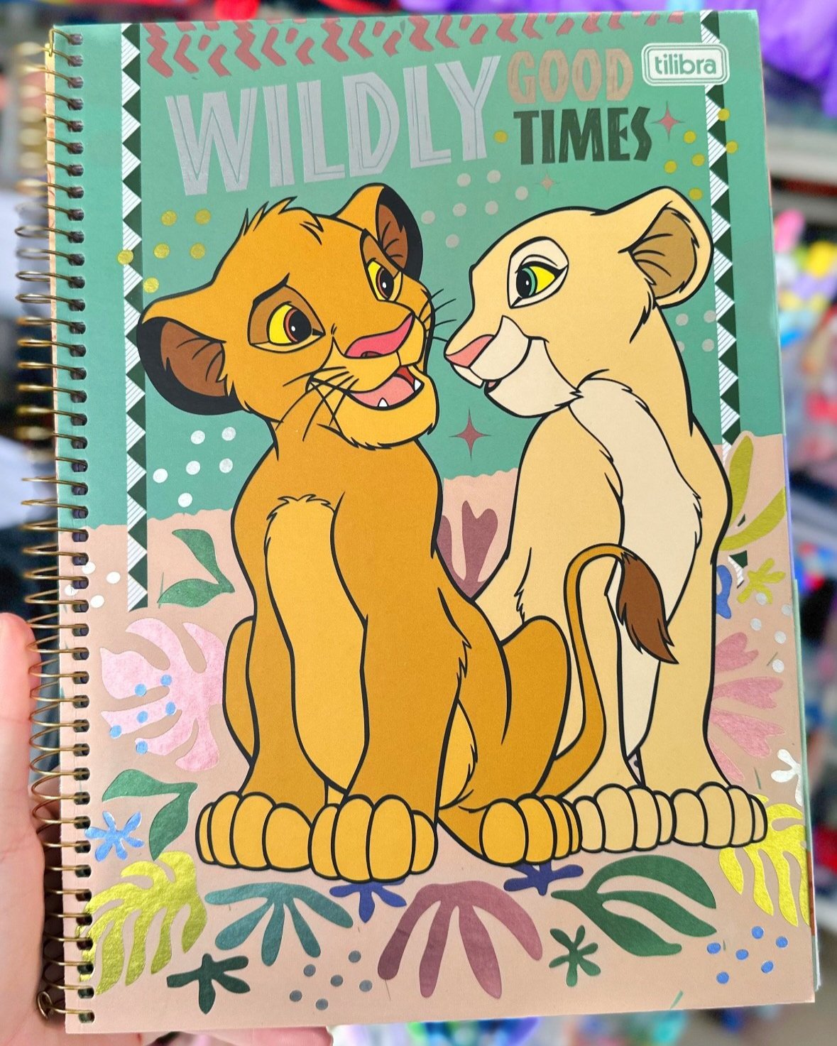 CADERNO REI LEÃO