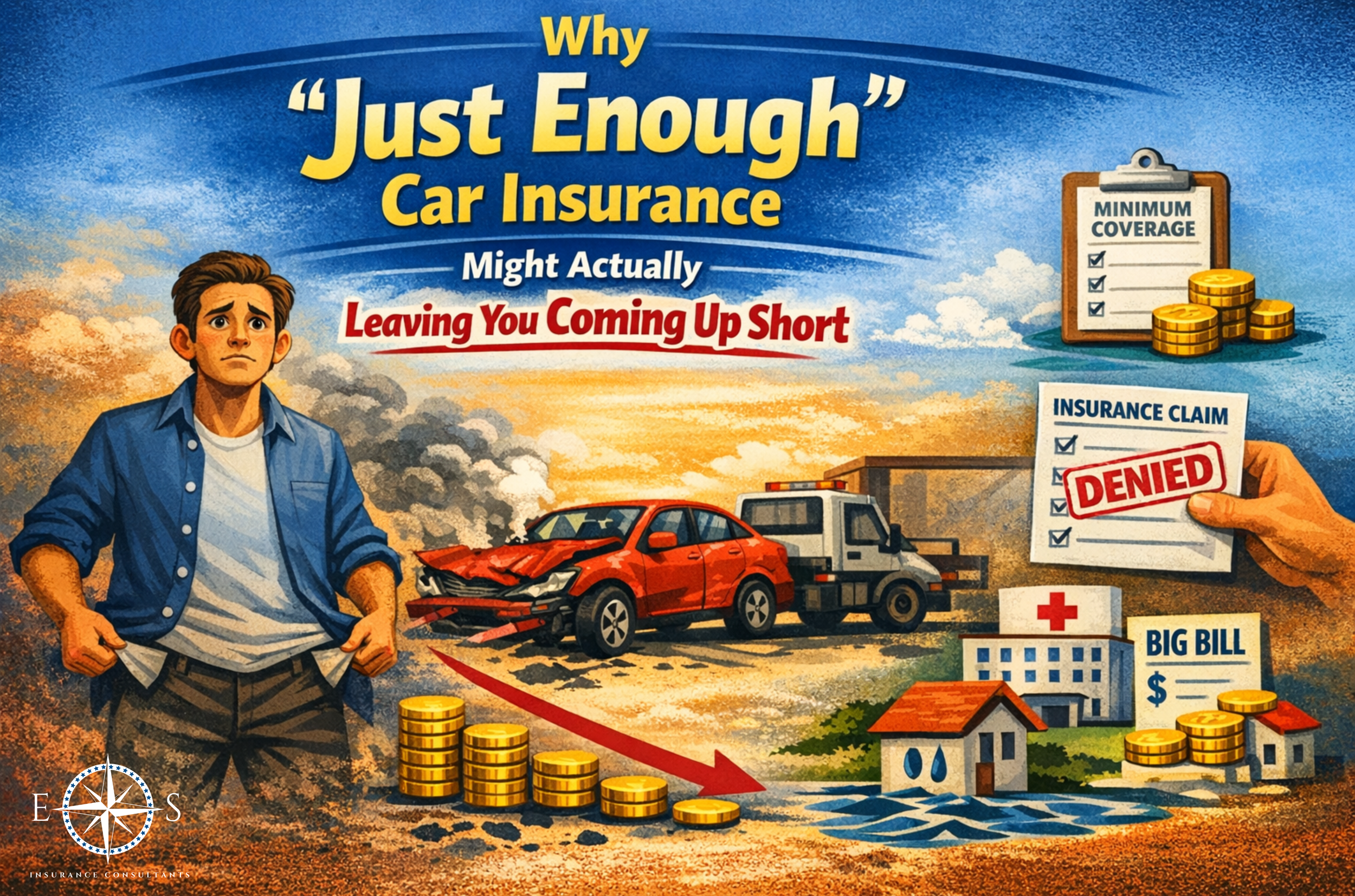 Why “Just Enough” Car Insurance Might Actually Leave You Short