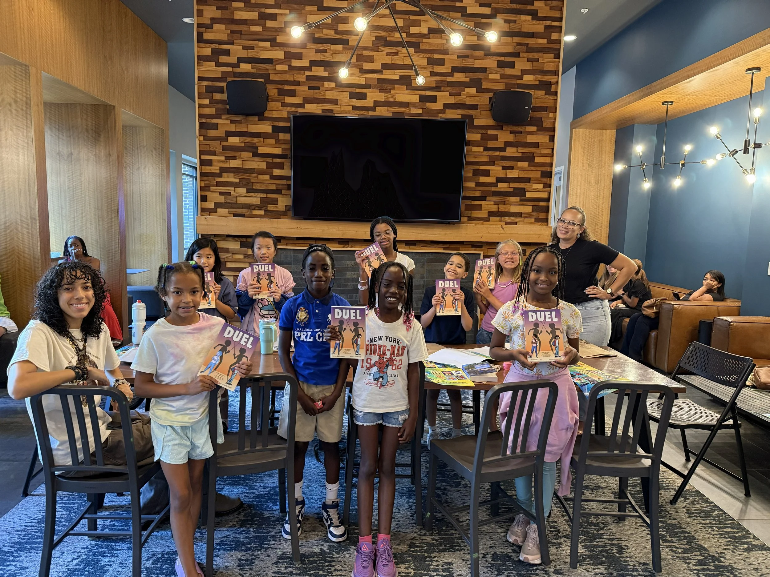 Summer Story Squad program with APS and the 44th & 3rd Foundation for students preparing for the Reading Bowl.