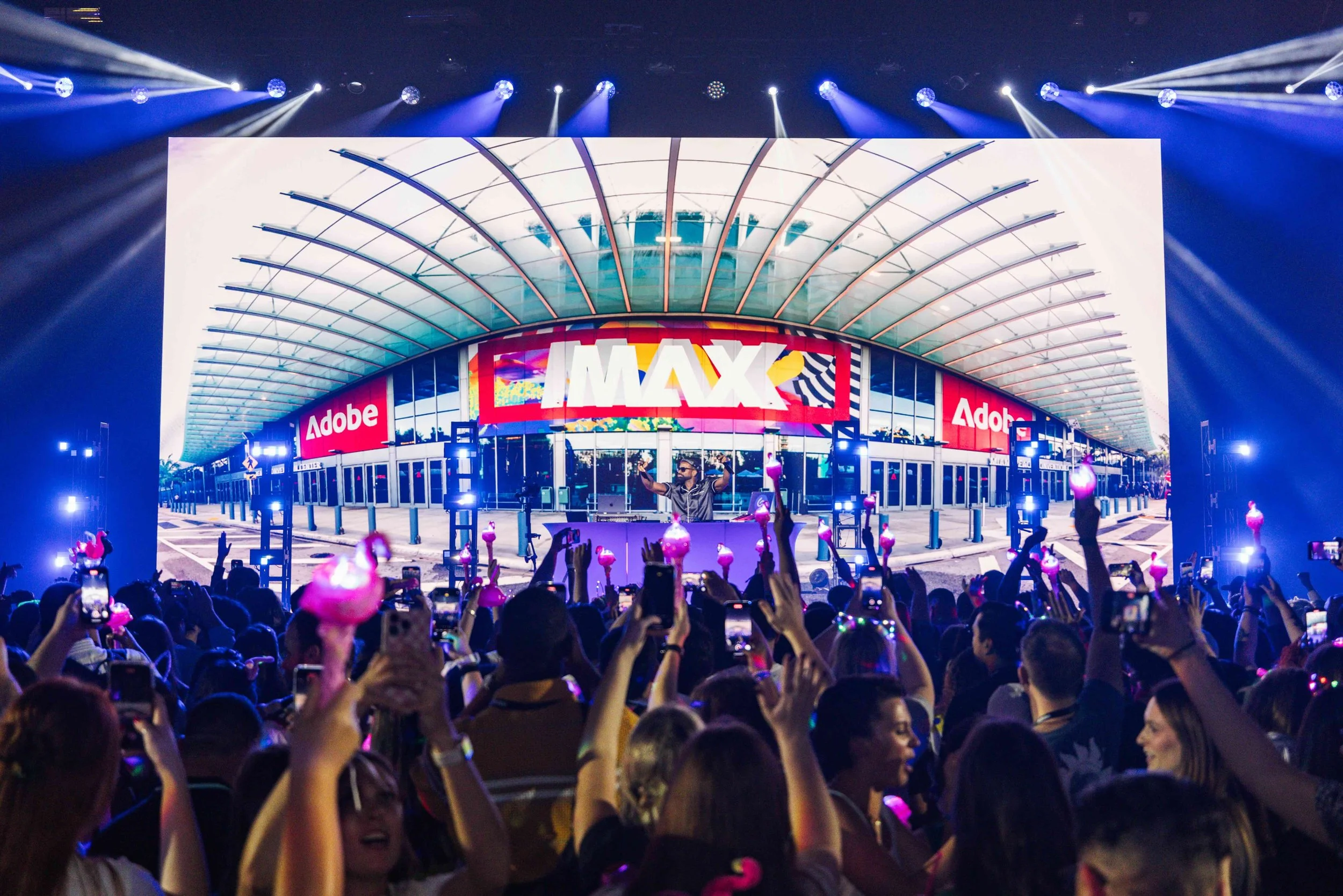 DJ performing