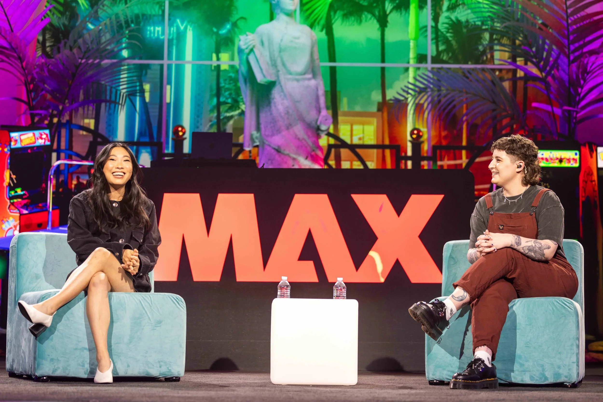 Awkwafina on stage