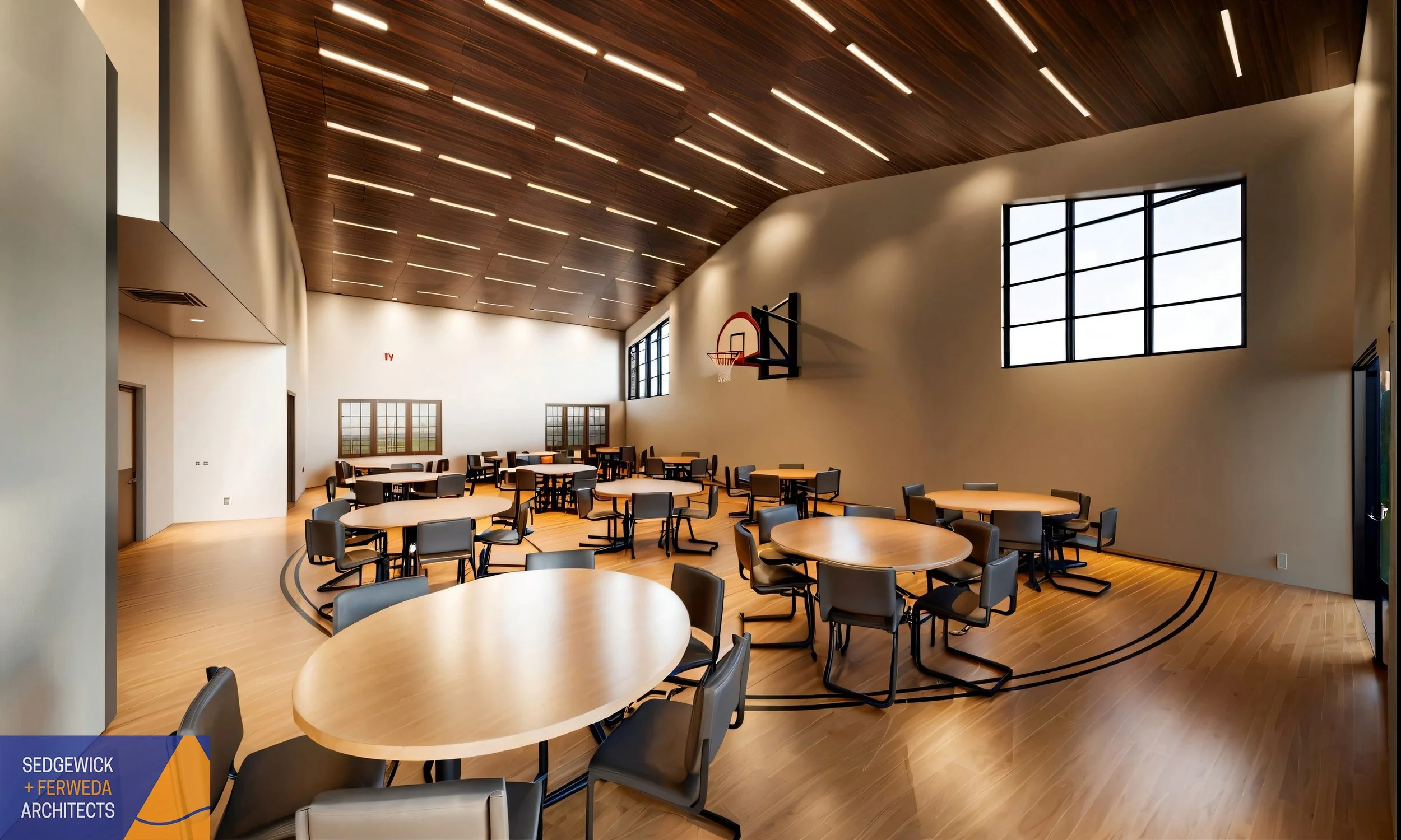 Interior Rendering - Multipurpose Space