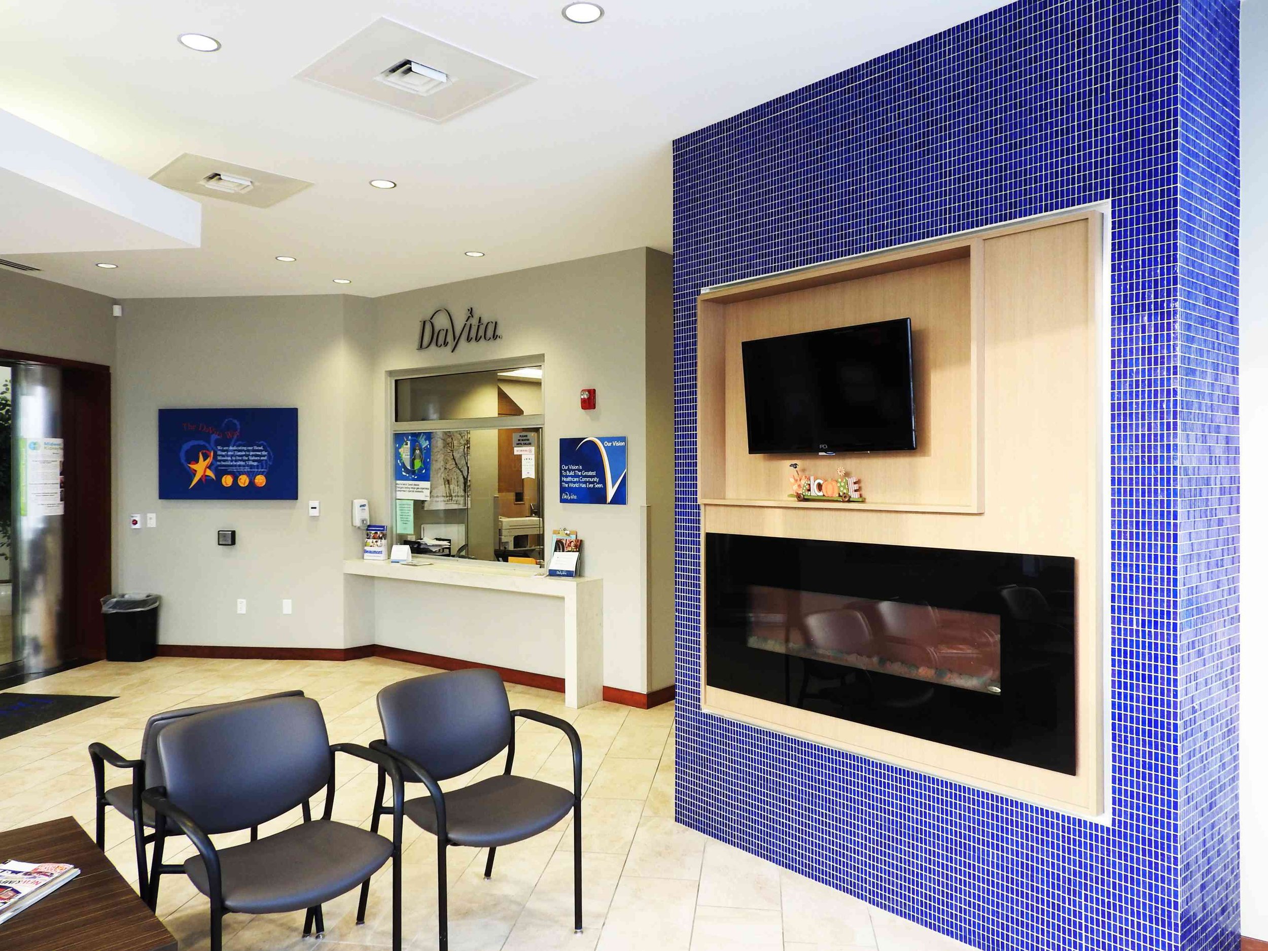 Waiting room and reception