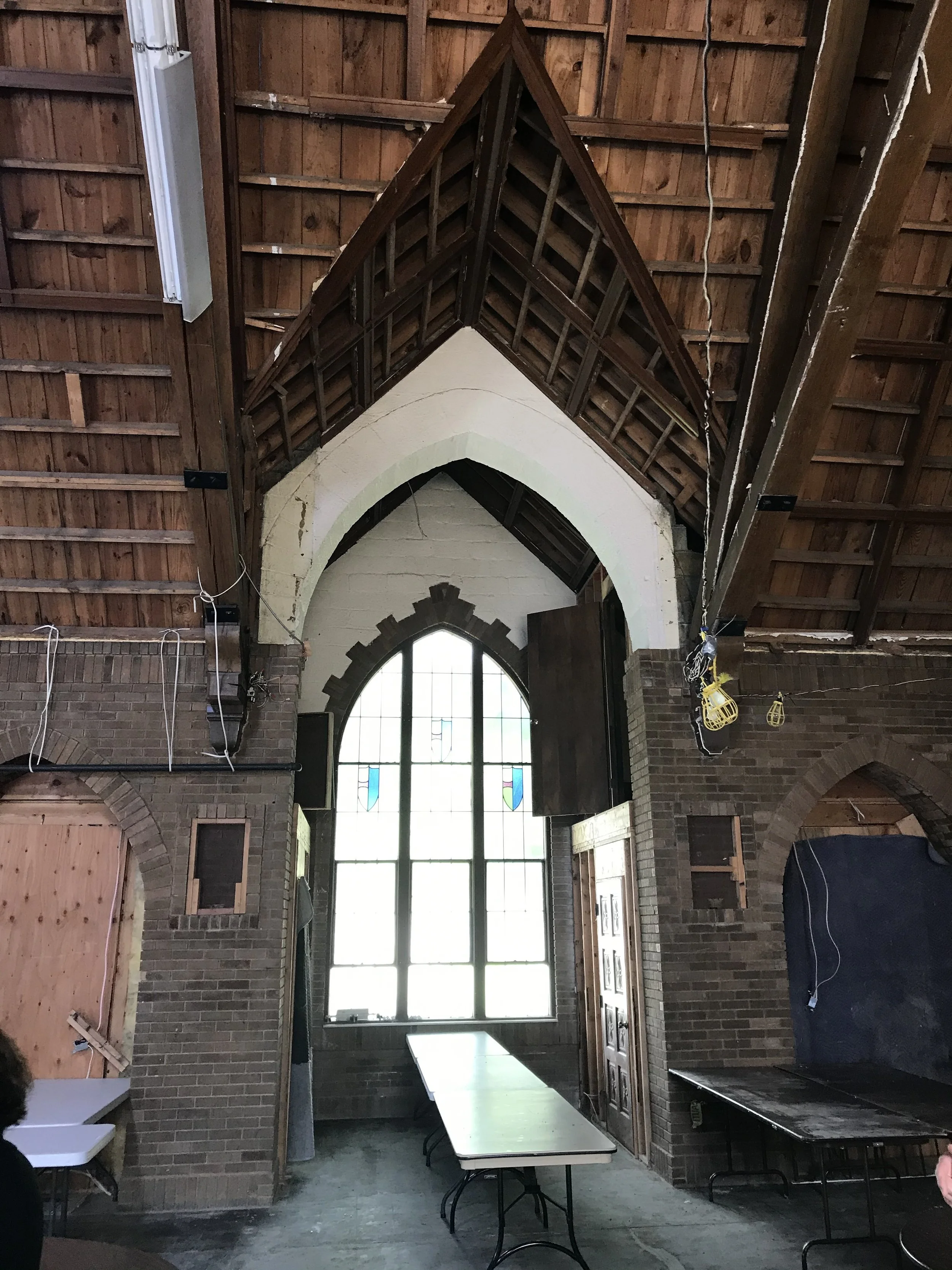 Before - Interior for new Vestibule