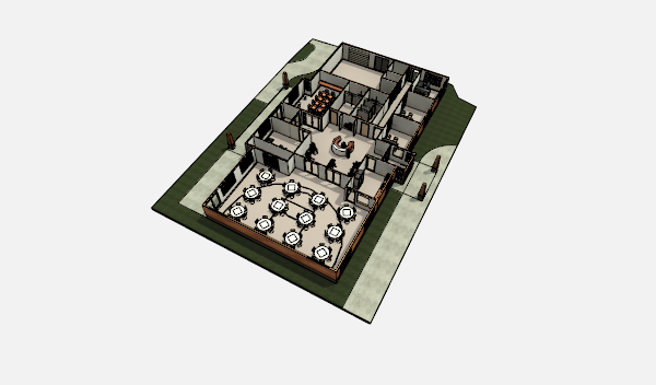 3D Floor Plan Rendering