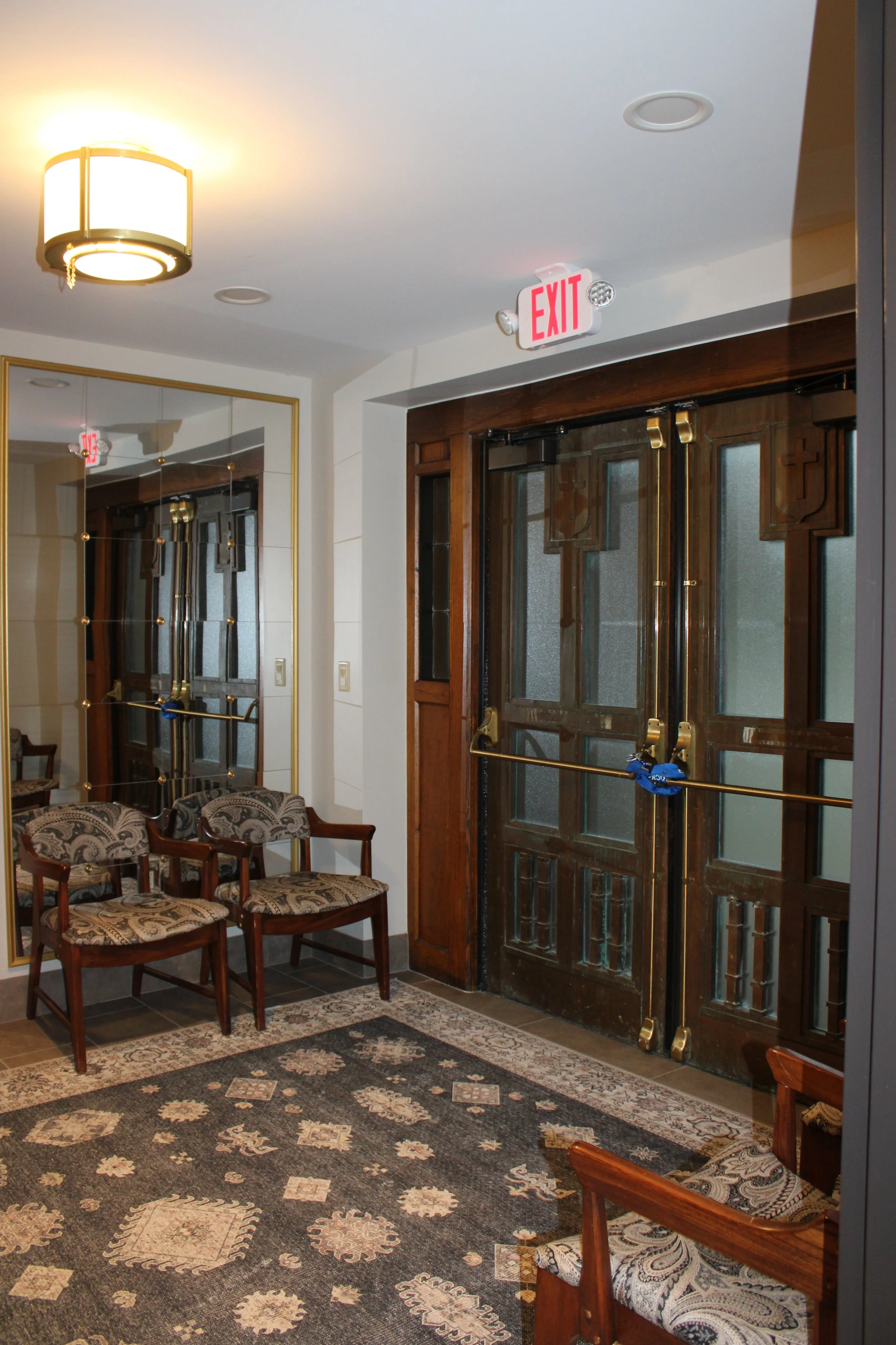 Front entrance