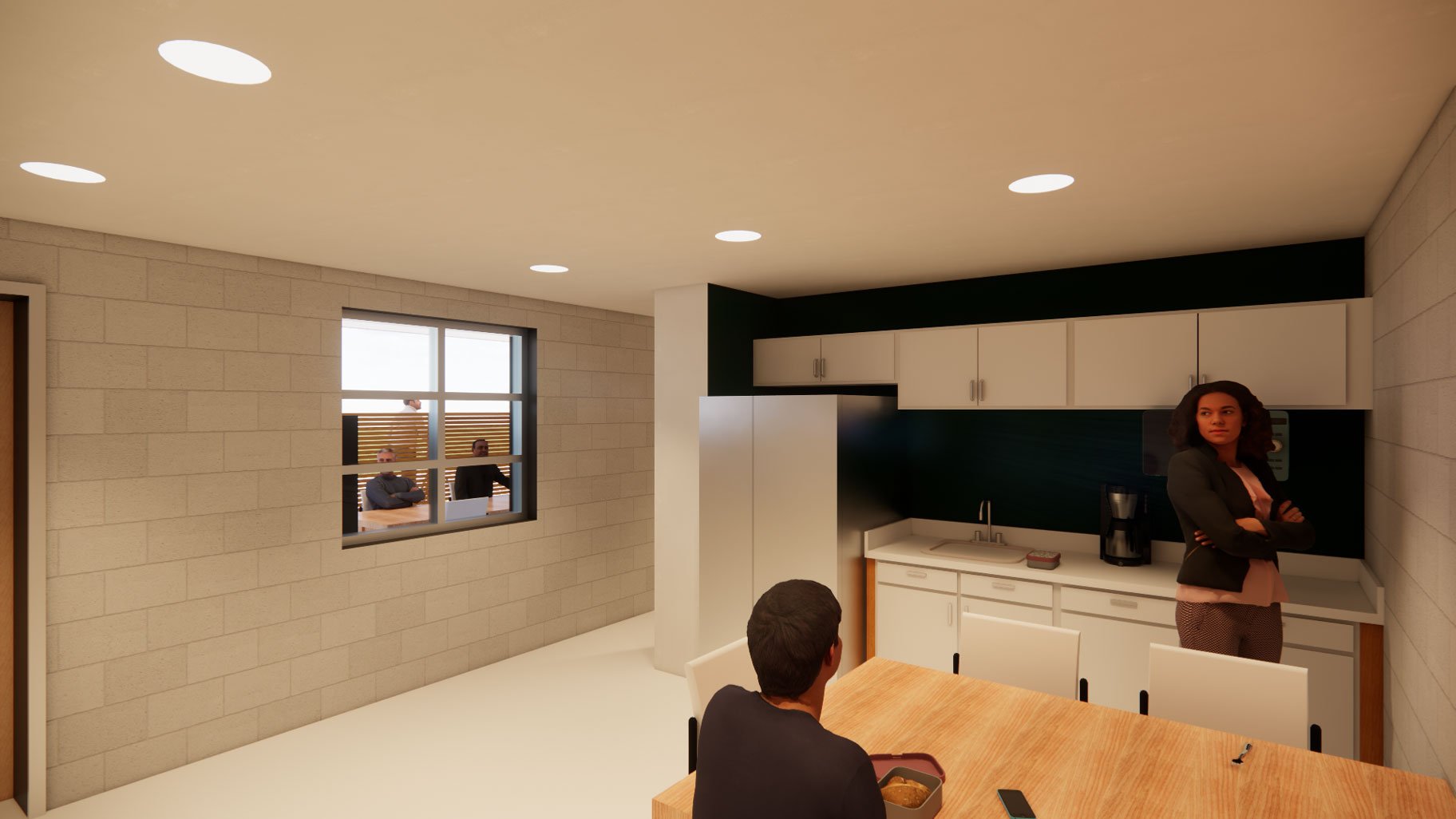 Rendering - Breakroom
