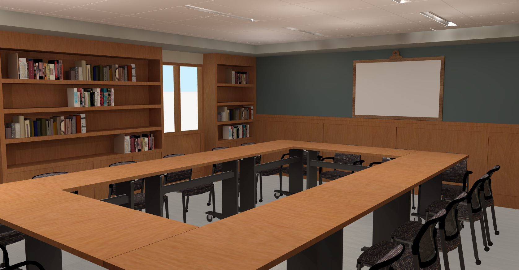 Library Rendering 1