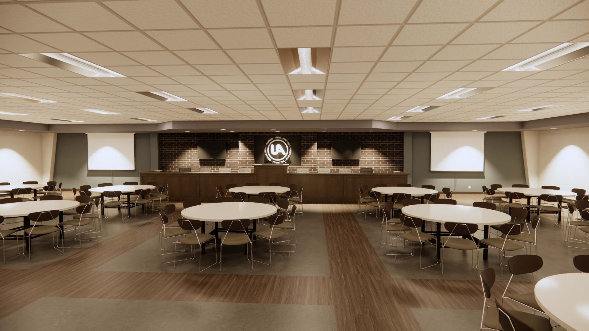 Interior Rendering - Back center