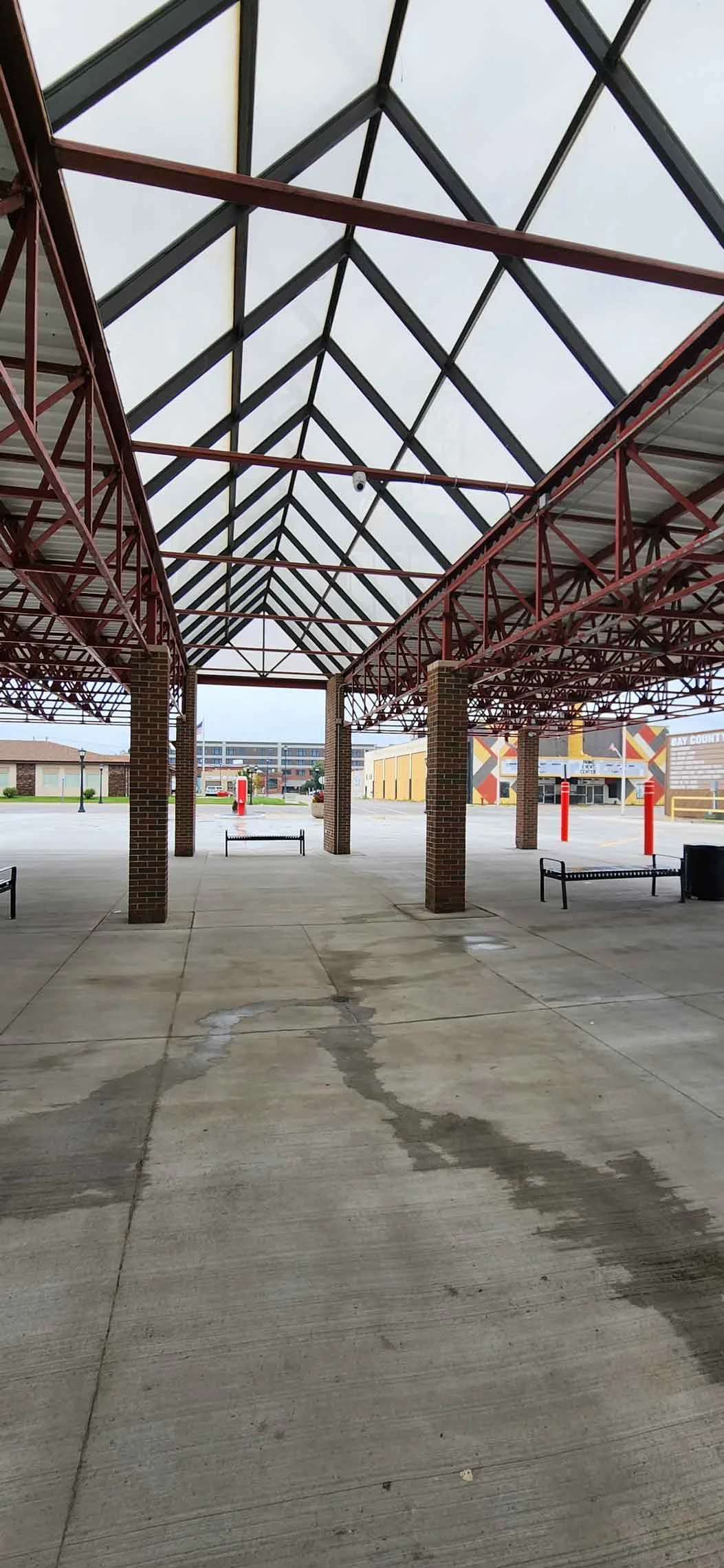 Before - Exterior Canapy