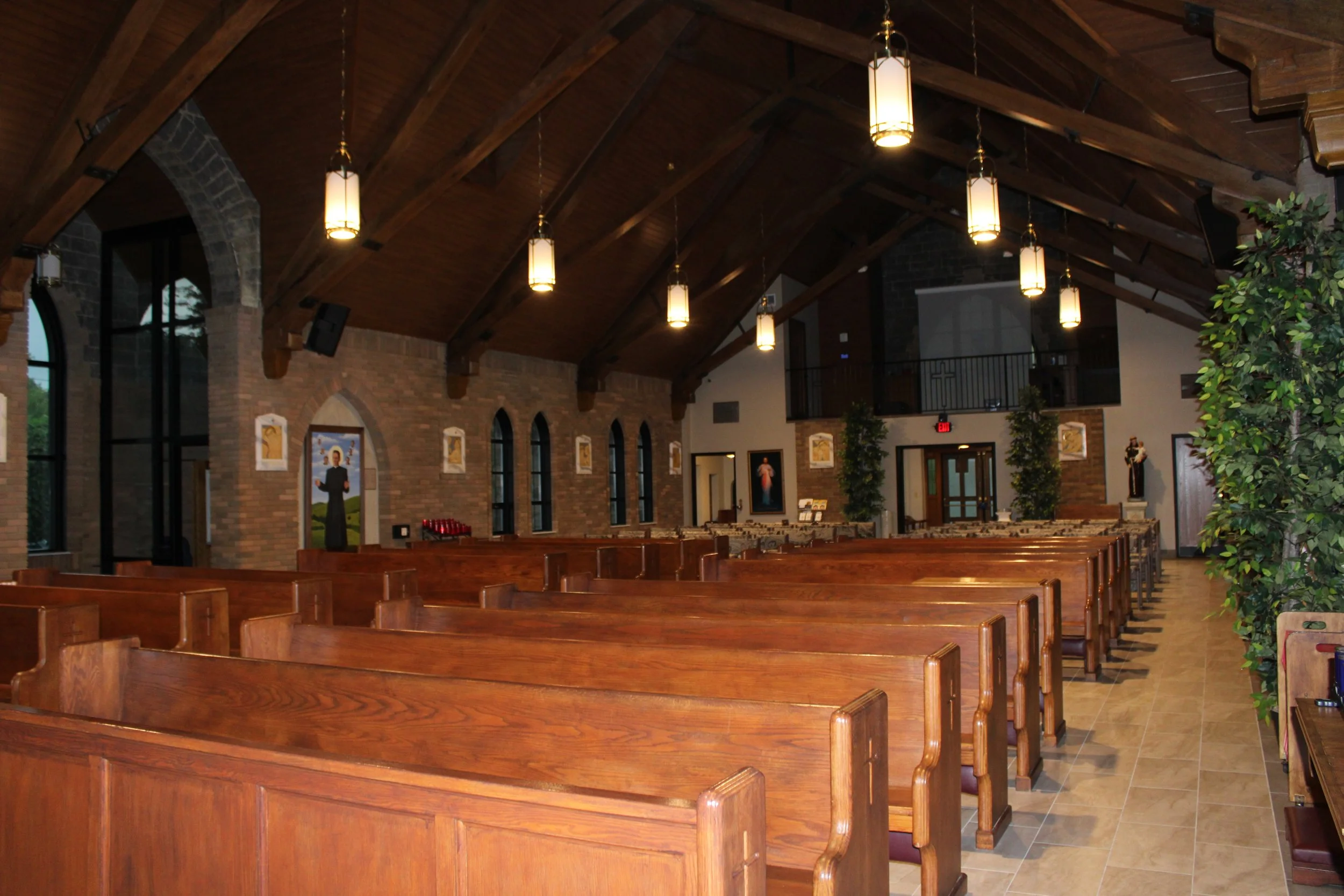 Chapel from from opposite front corner