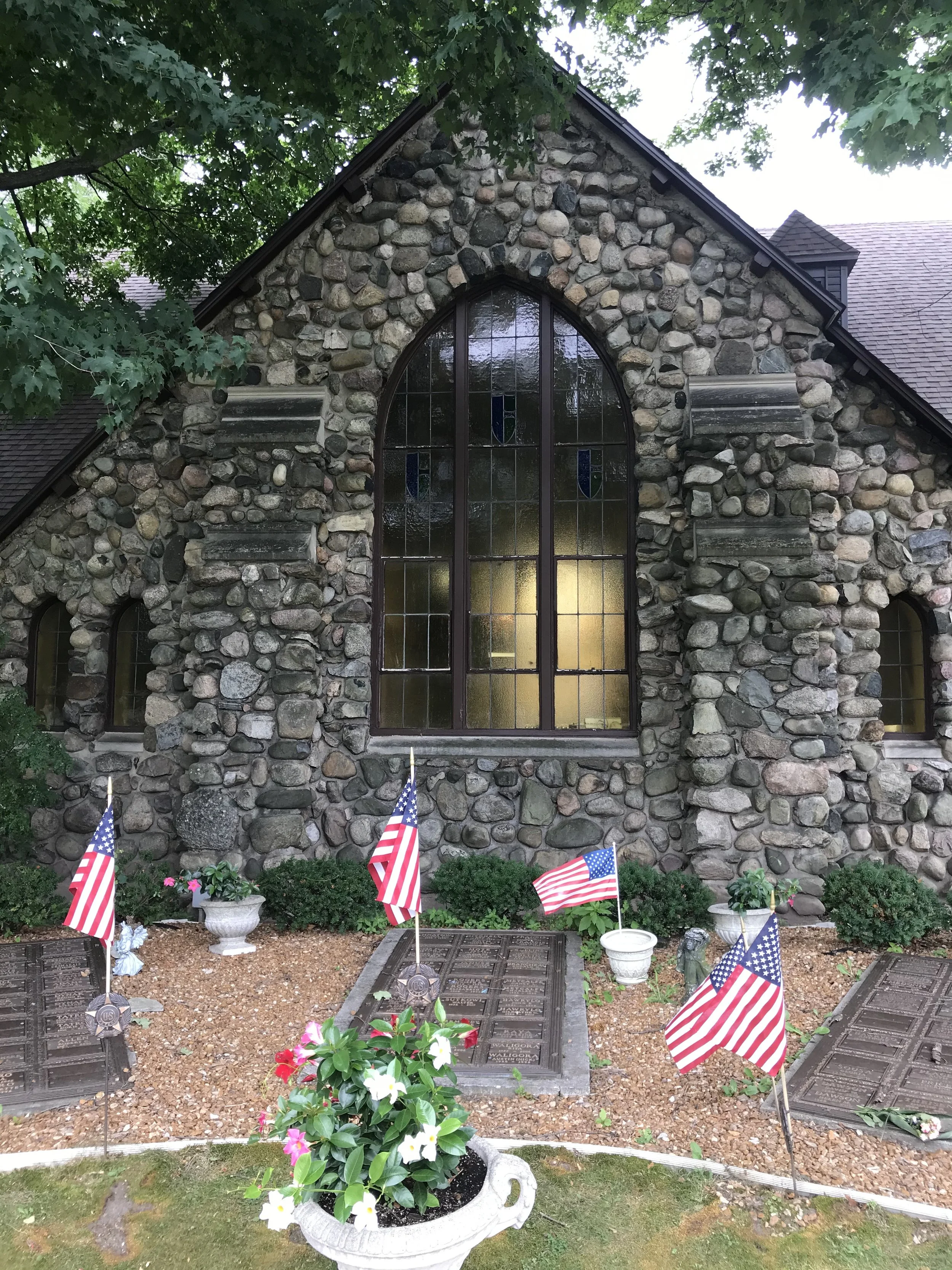 Before - Exterior for new vestibule