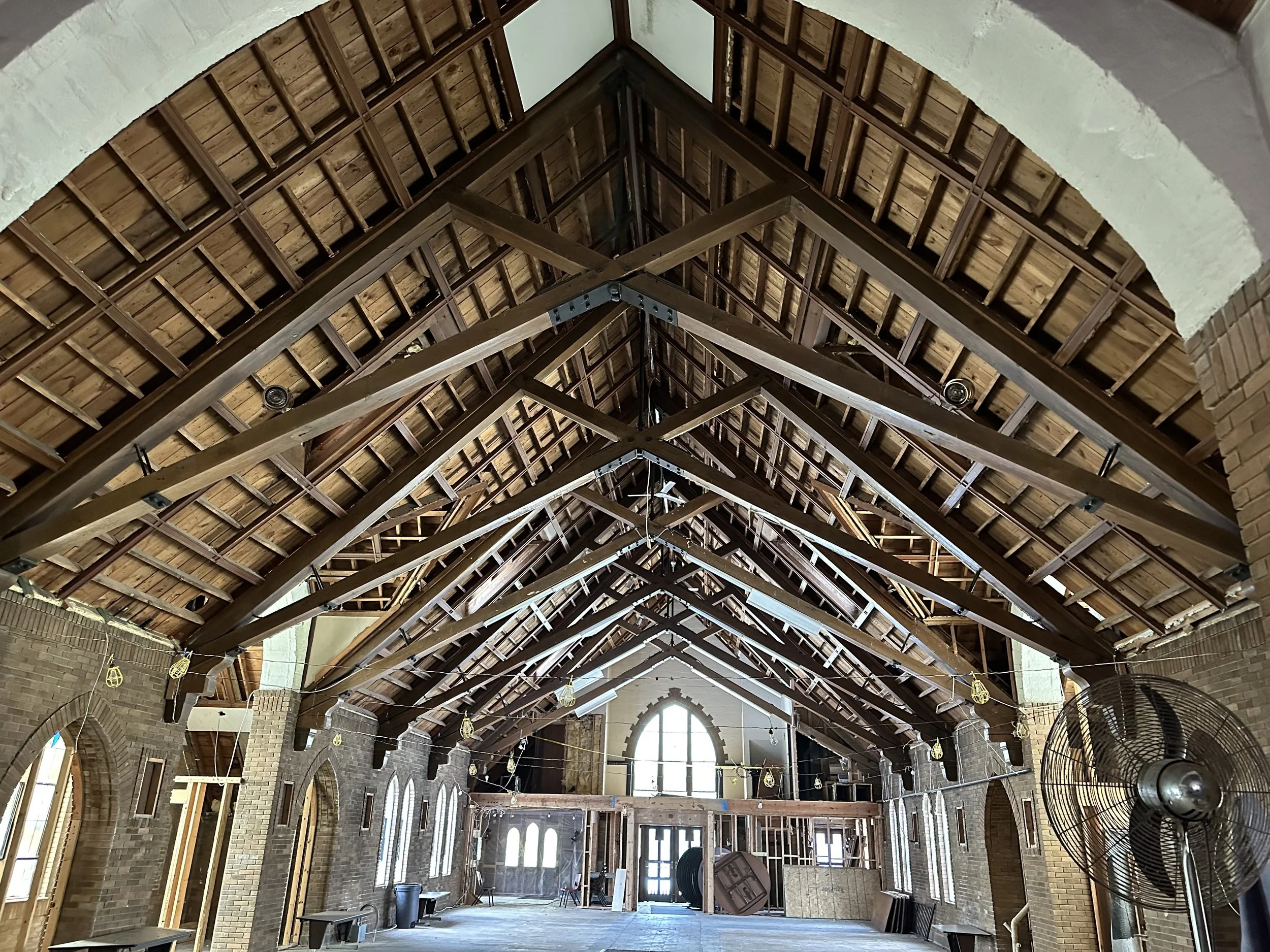 Before - Interior Ceilings