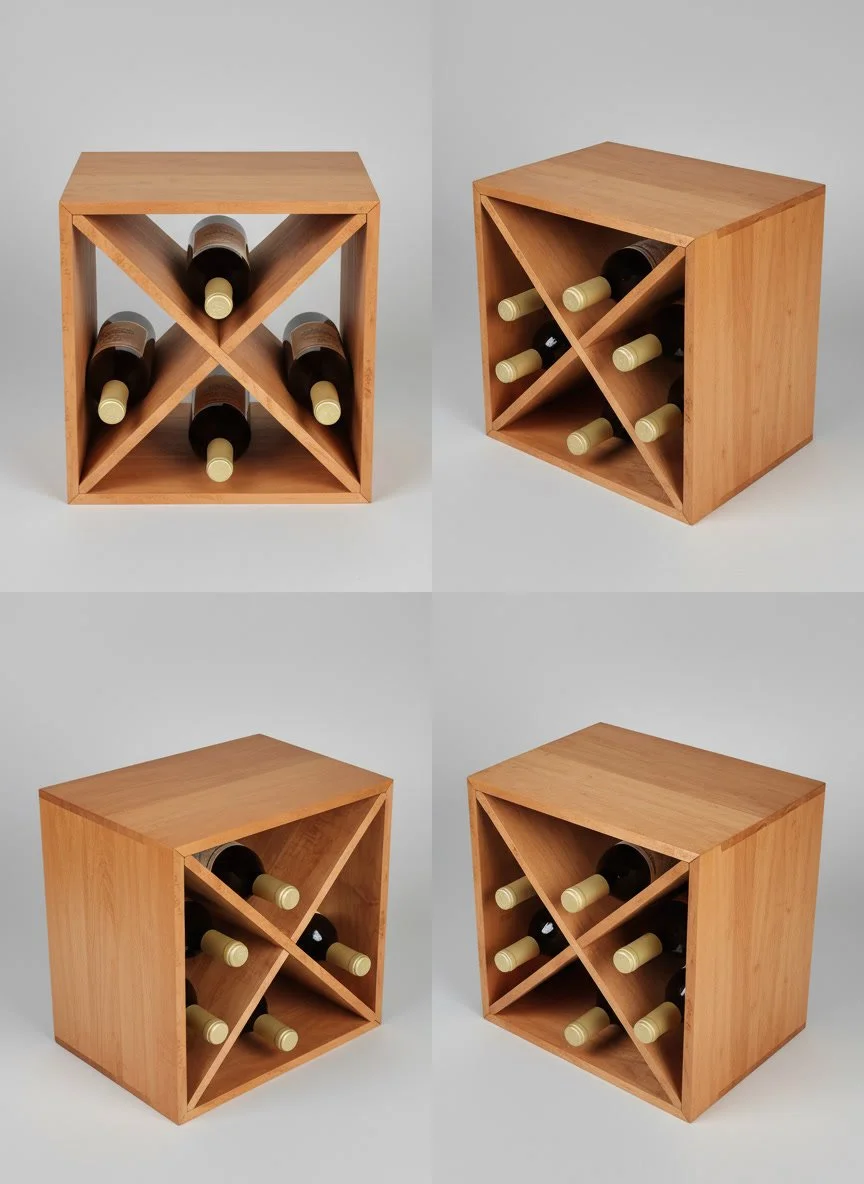 gemini-2.5-flash-image_Product_photography_of_a_single_handmade_X‑grid_wine_bottle_cubby_in_a_natural-1.jpg