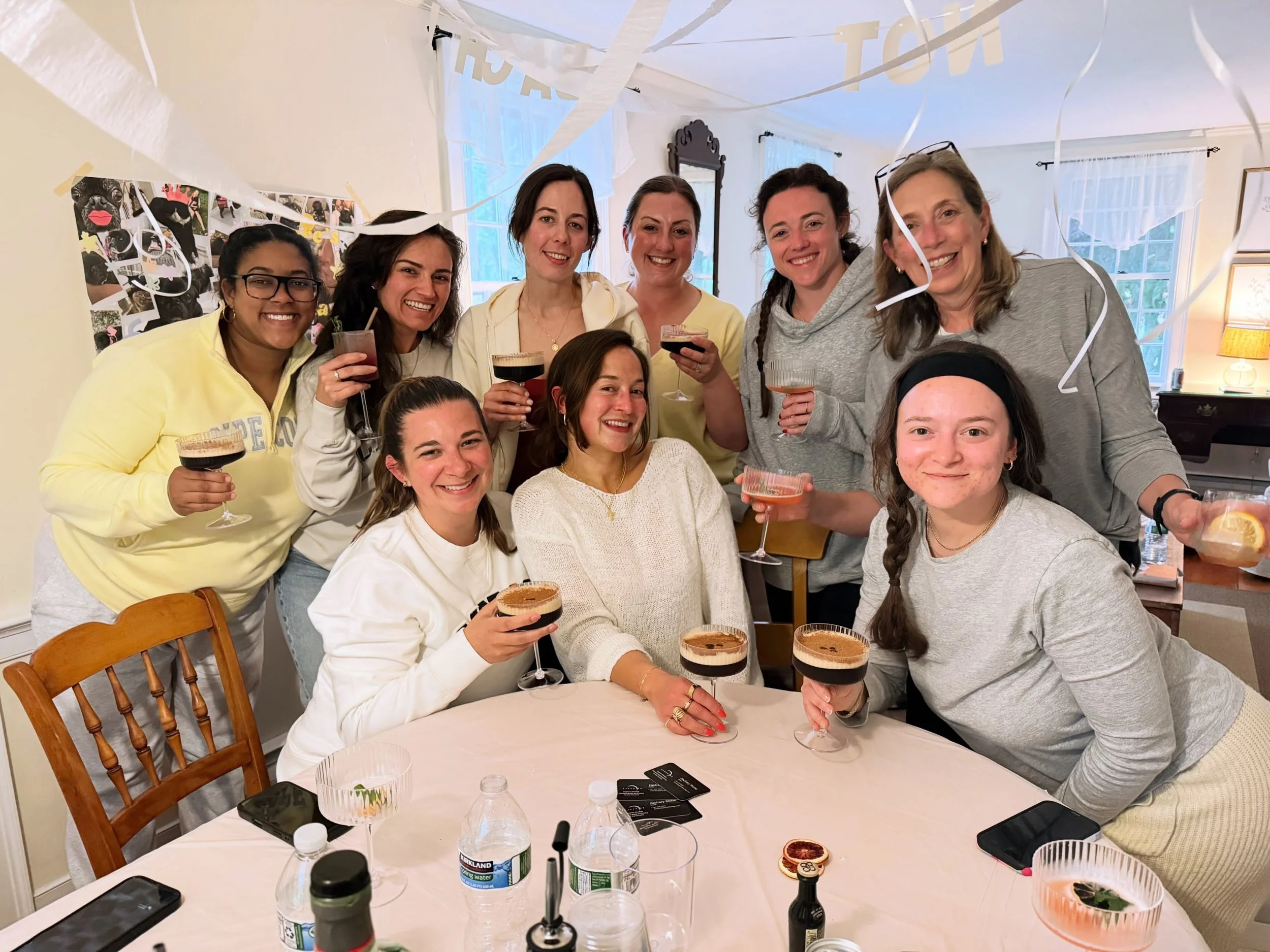 A tasting for one of our brides on her bachelorette weekend&hellip;such a fun way to meet our brides &amp; help her choose their signature cocktails! We can&rsquo;t wait to party with you all in September! 💍💒🥂

Want to incorporate a tasting into y