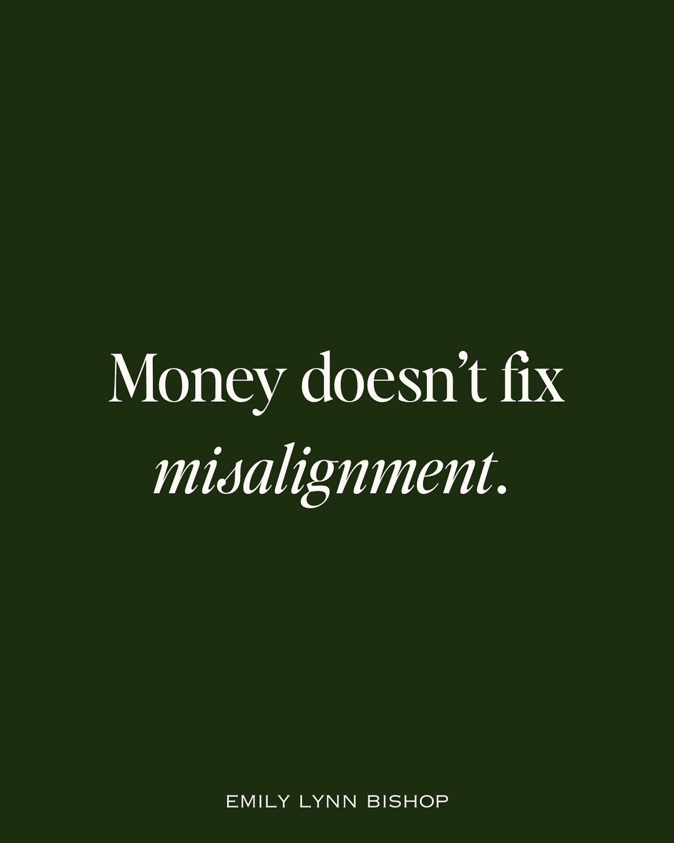 I knew my job title was a big part of my identity.
What I didn&rsquo;t realize&hellip; was how much my paycheck was too.
We talk about how hard it is to let go of the title &mdash;
but not the steady income.
Not the sense of financial stability, inde